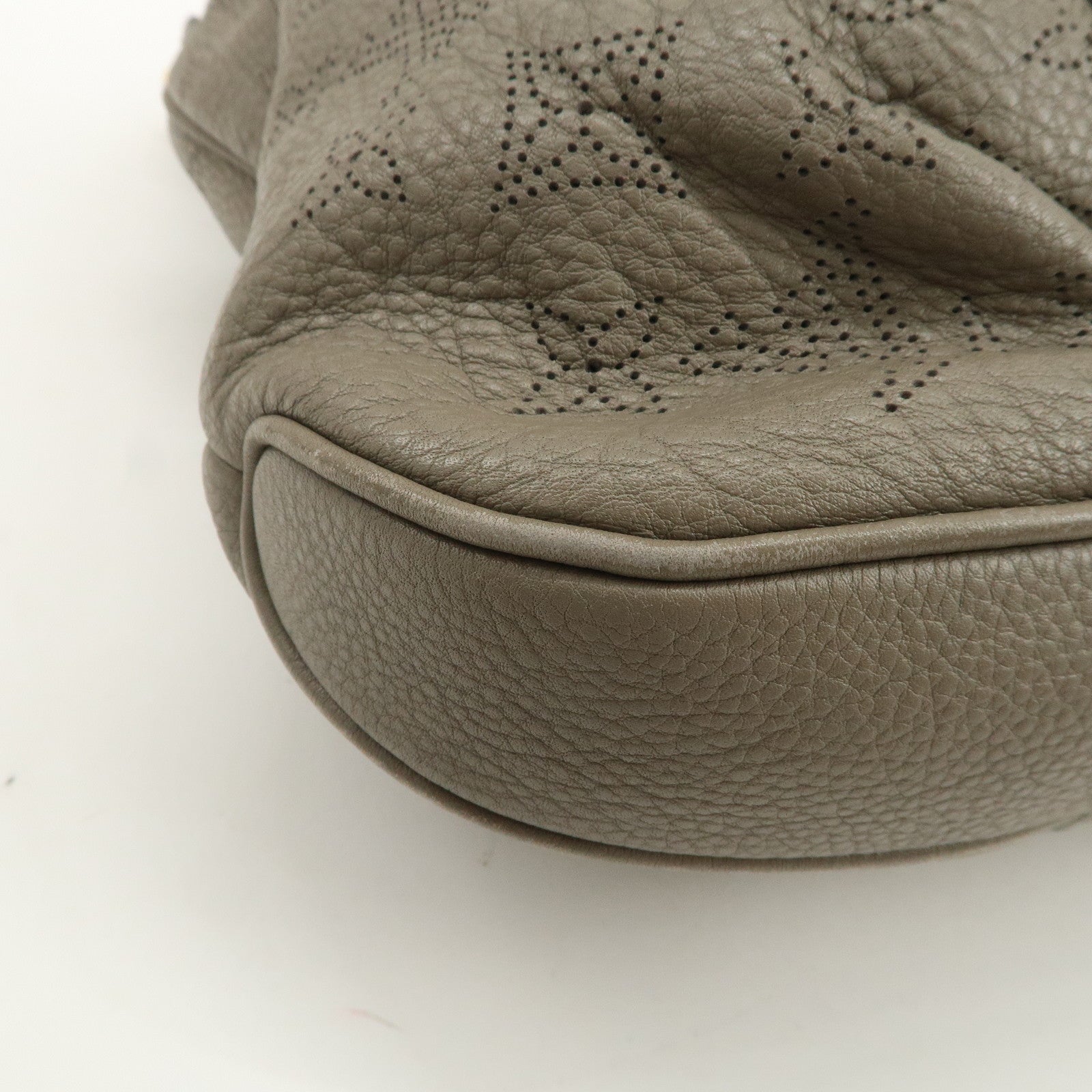 Louis Vuitton Monogram Selene MM 2Way Shoulder Bag Taupe M94213