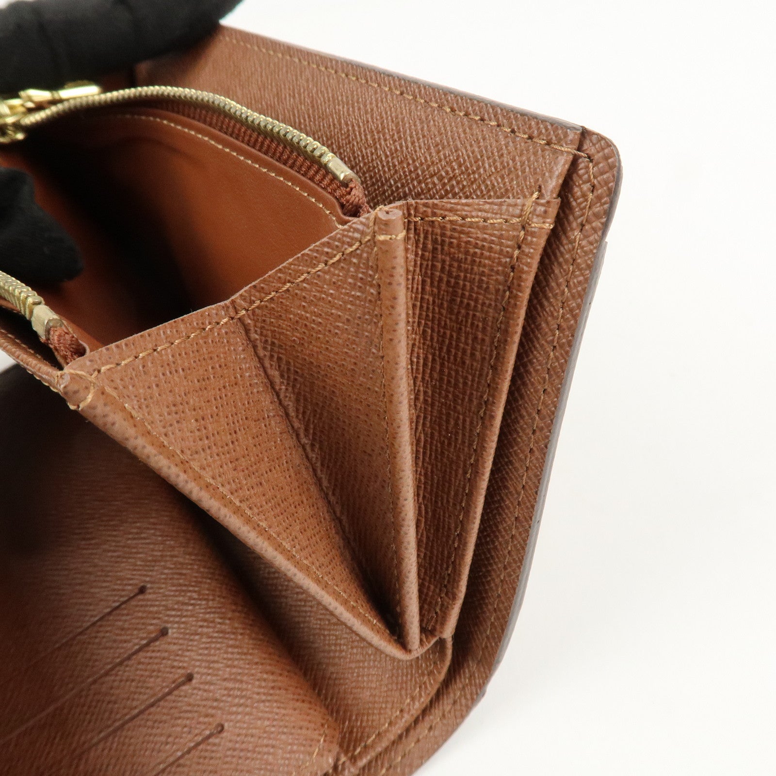 Louis Vuitton Monogram Portefeuille Alexandra Wallet Brown M60047