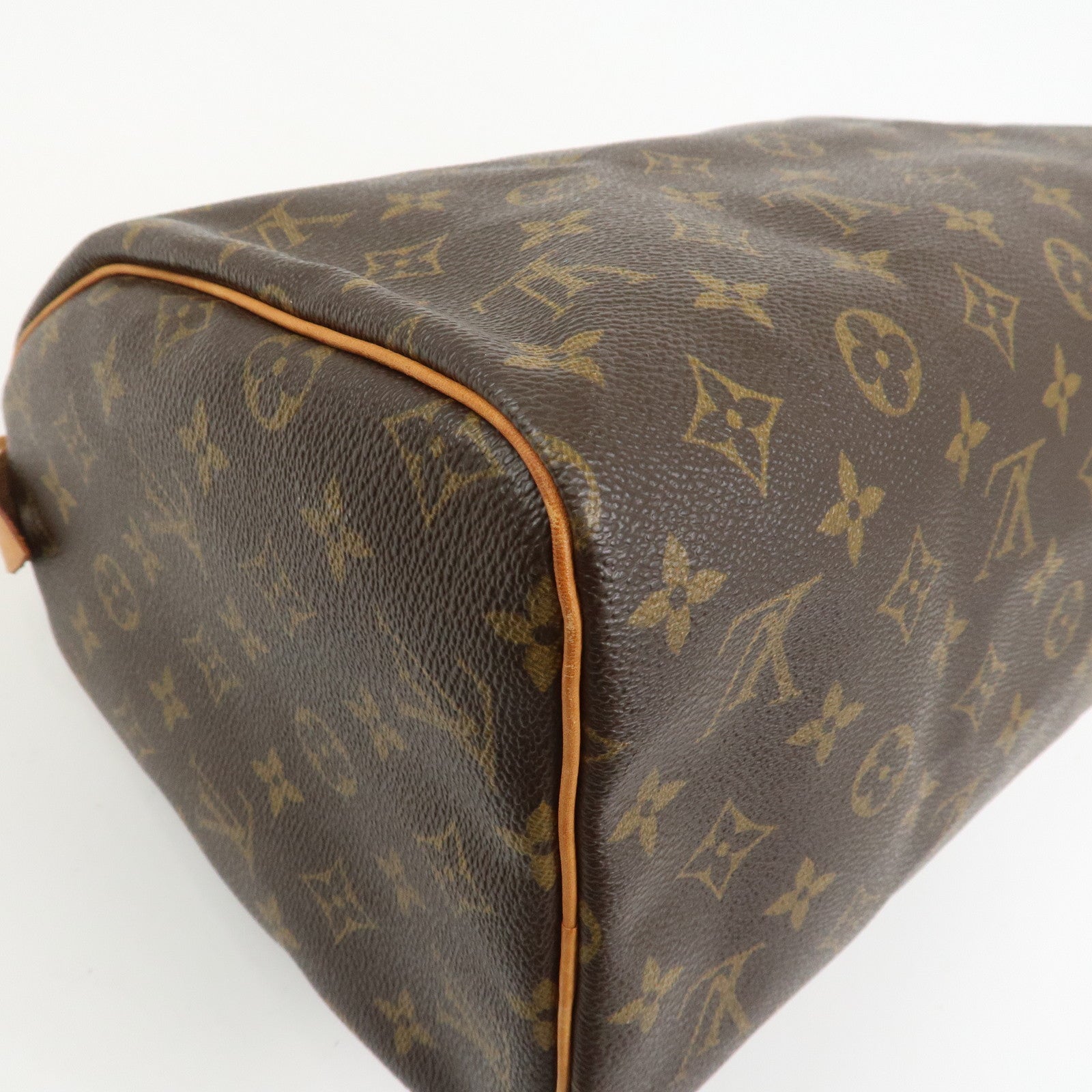 Louis Vuitton Monogram Speedy 30 Boston Bag Hand Bag Brown M41526