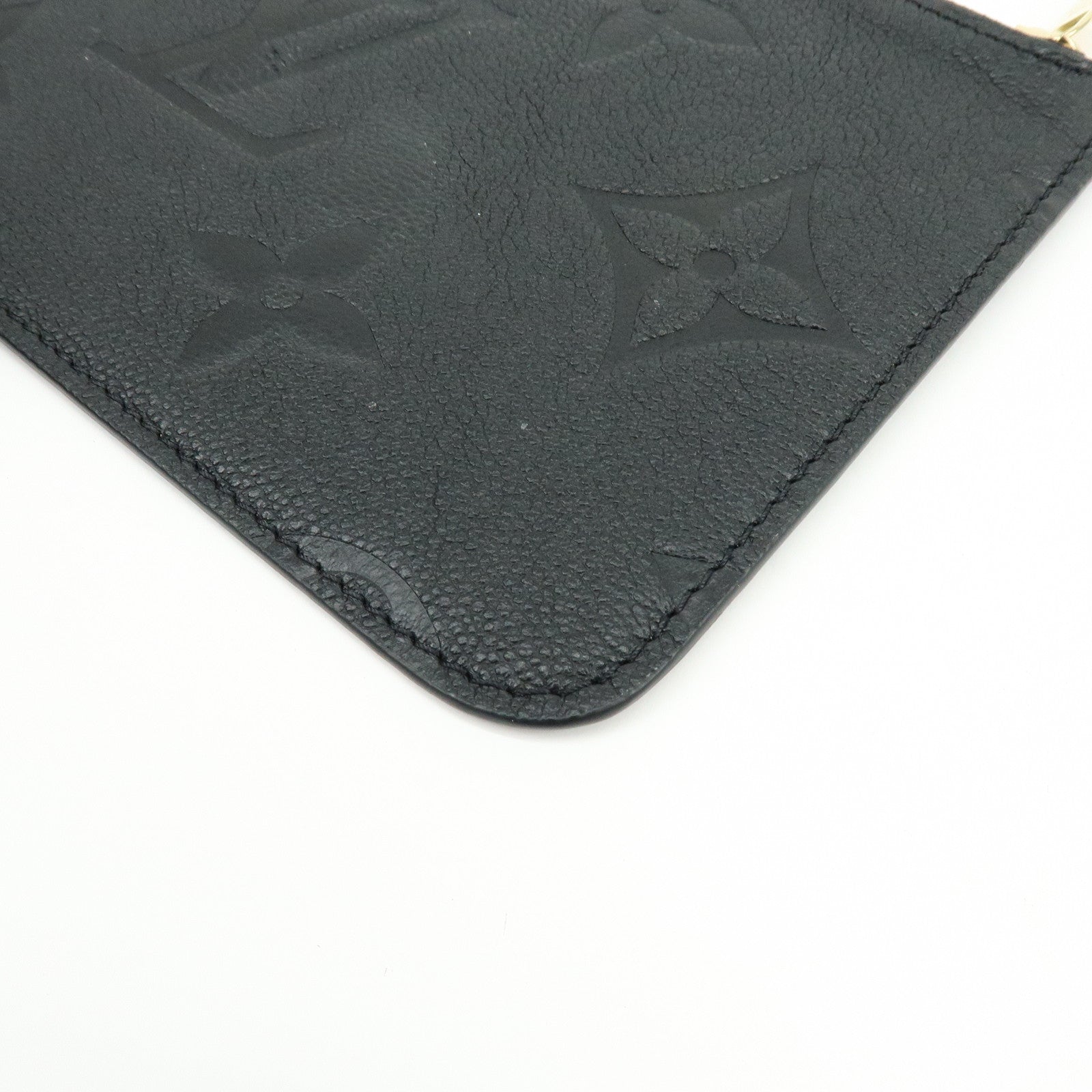 Louis Vuitton Monogram Empreinte Leather Pouch for Neverfull M45685