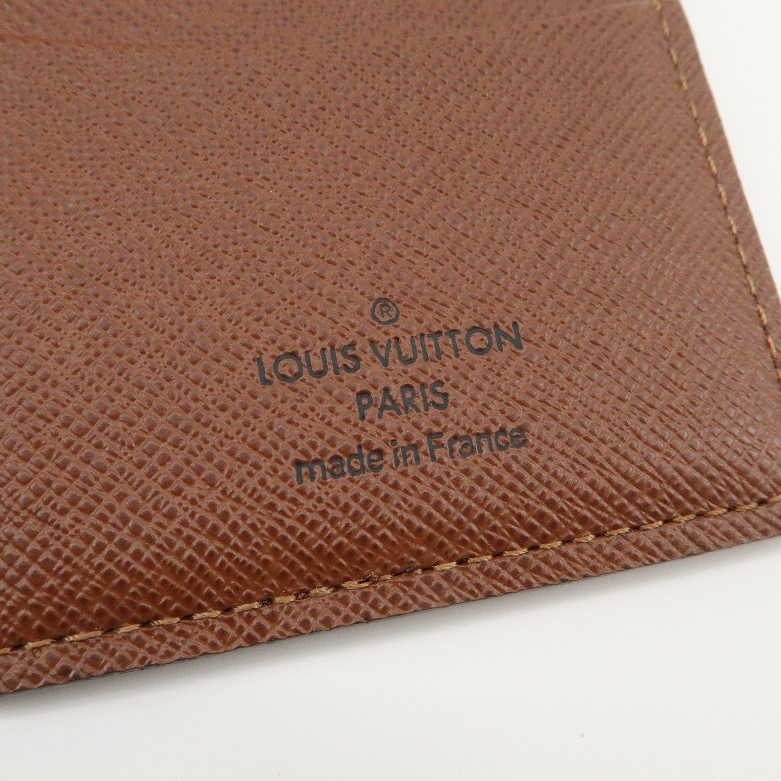 Louis Vuitton Monogram Organizer de Poche Card Case Brown M61732
