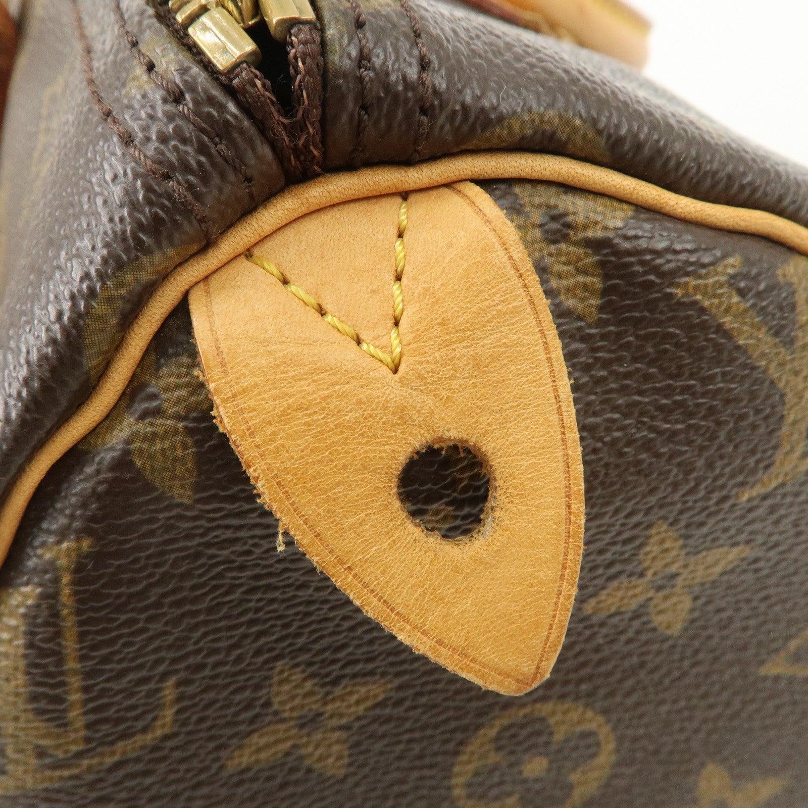 Louis Vuitton Monogram Speedy 35 Hand Bag Boston Bag M41524 Used