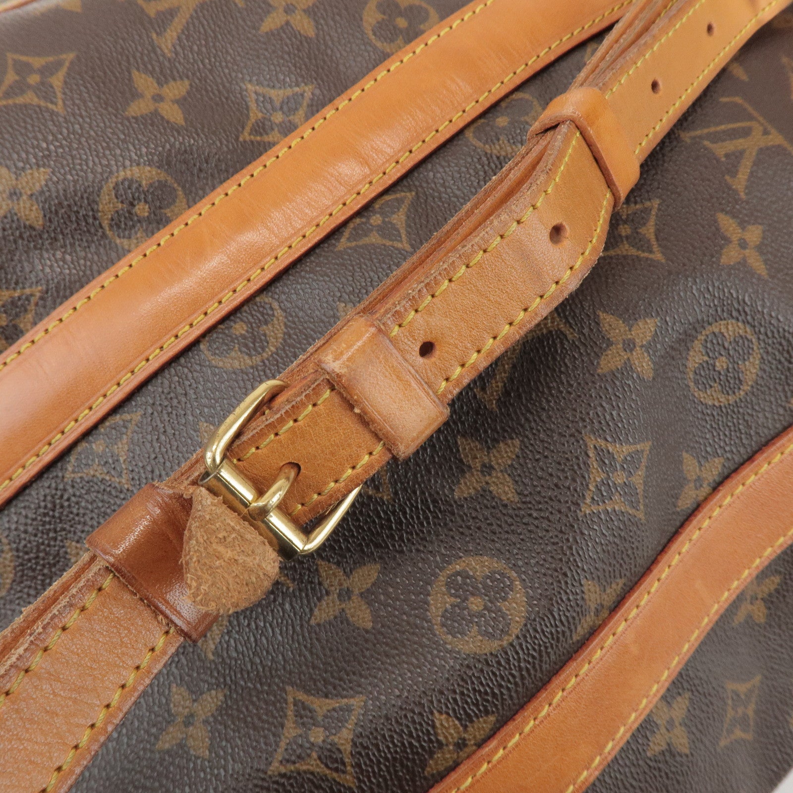 Louis Vuitton Monogram Randonnee GM Shoulder Bag Brown M42244