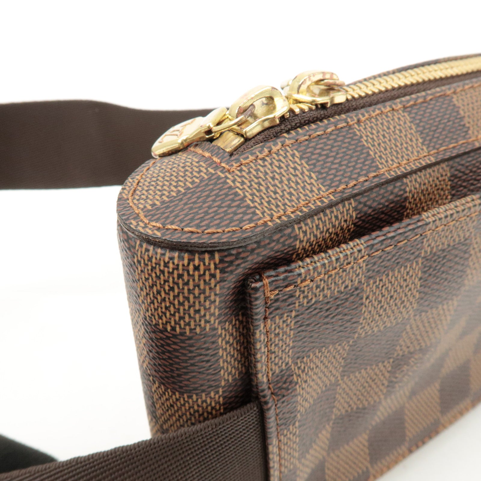 Louis Vuitton Damier Ebene Geronimos Crossbody Bag Waist Bag N51994 Used
