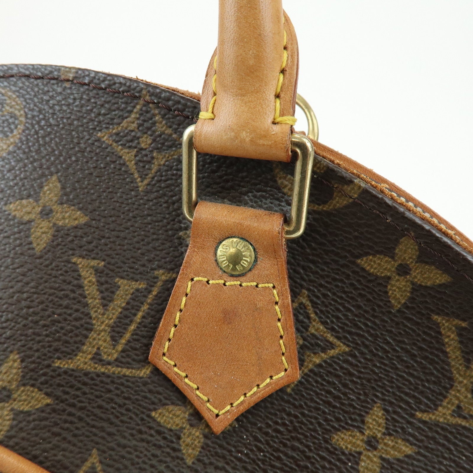 Louis Vuitton Monogram Ellipse MM Hand Bag Brown M51126