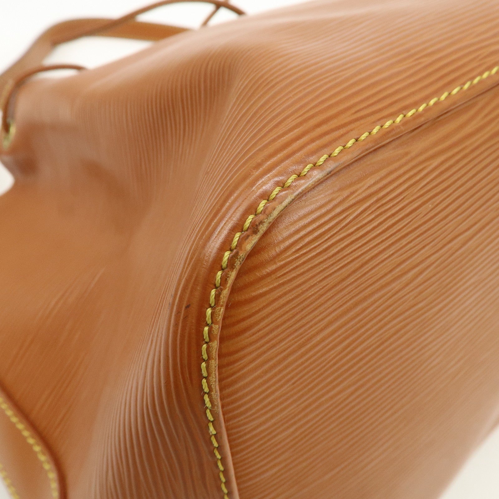 Louis Vuitton Epi Leather Petit Noe Shoulder Bag Zipang Gold M44108