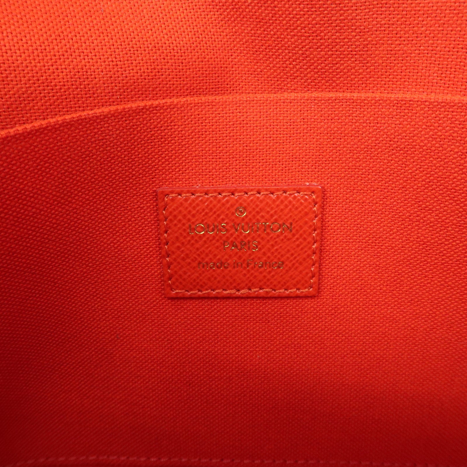 Louis Vuitton Monogram Pochette Félicie My World Tour Brown M62145 Used