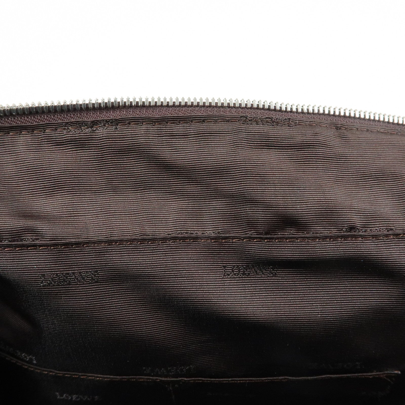 LOEWE Anagram Amazona 36 Leather Hand Bag Boston Bag Brown