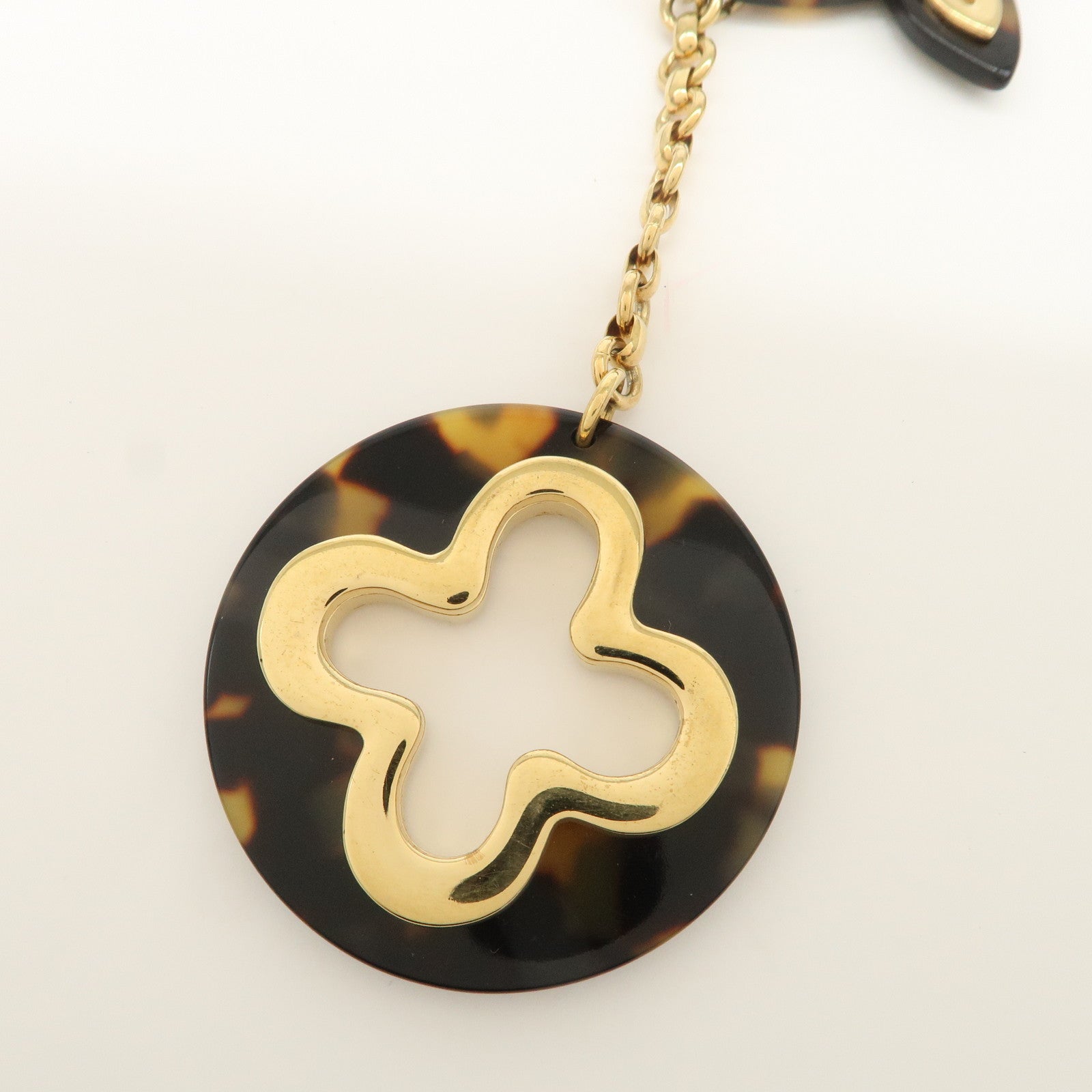 Louis Vuitton Bijou Sac Insolence Bag Charm Gold Brown M65844