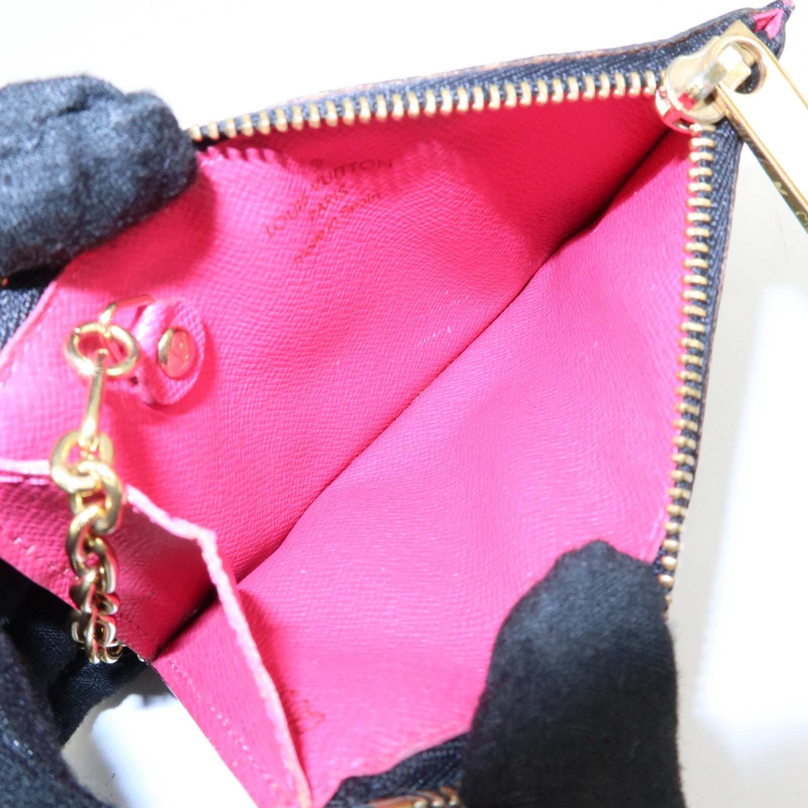 Louis Vuitton Monogram Multicolor Pochette Cles Coin Case M93735