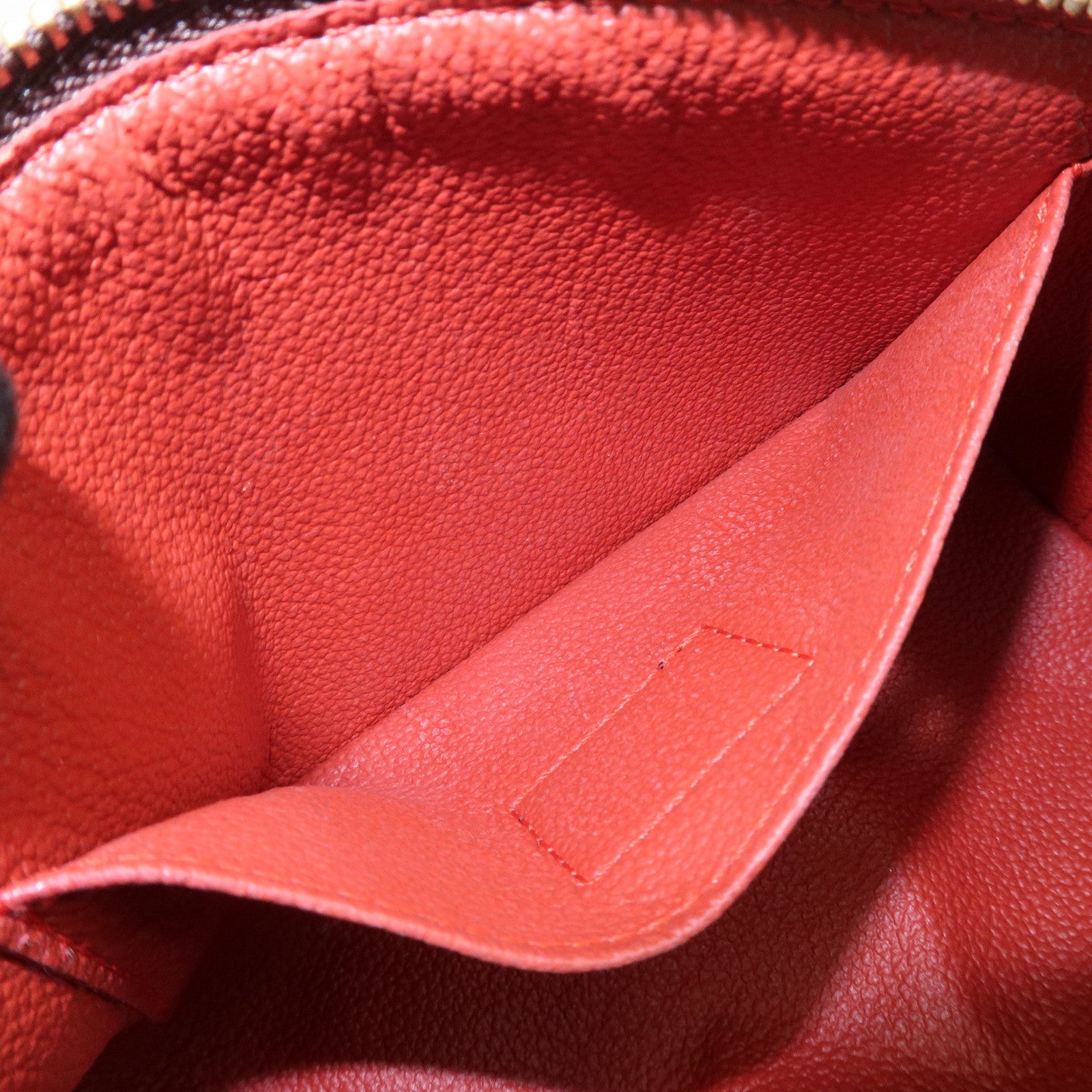 Louis Vuitton Damier Pochette Cosmetic PM Pouch Brown N47516