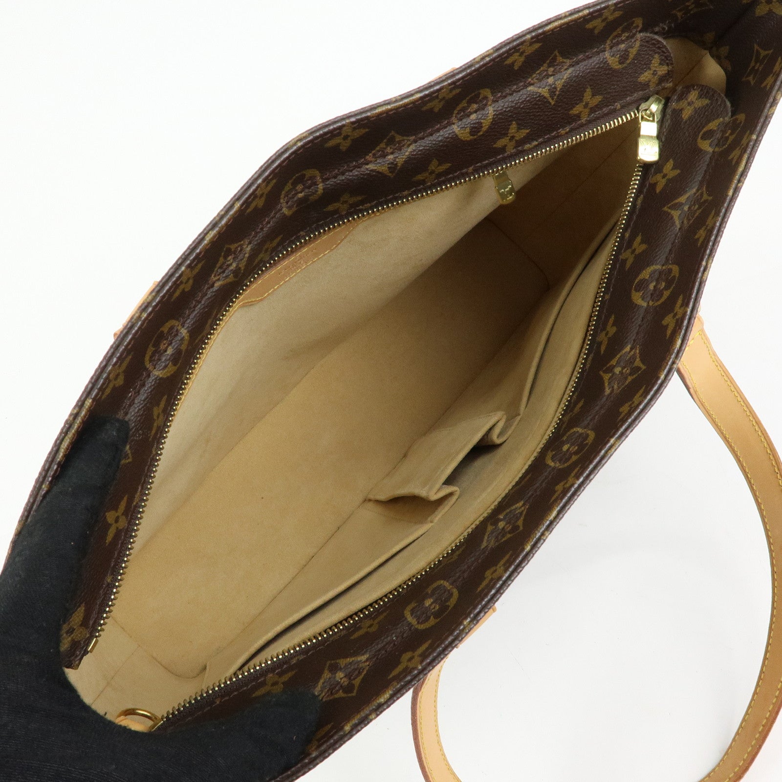 Louis Vuitton Monogram Luco Tote Bag Shoulder Bag Brown M51155