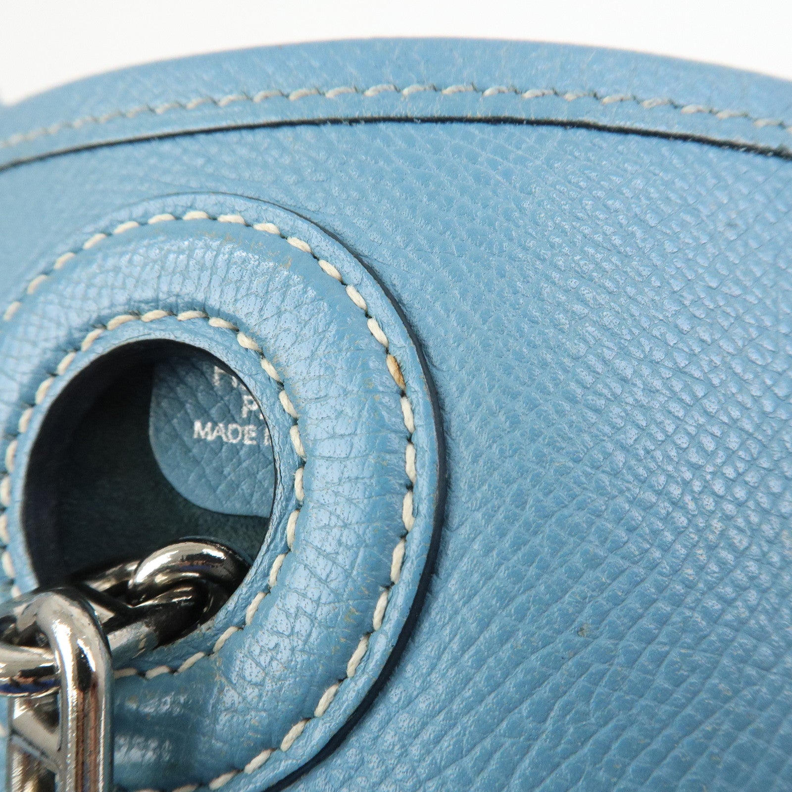HERMES Vespa PM Veau Epsom Leather Shoulder Bag J Stamped