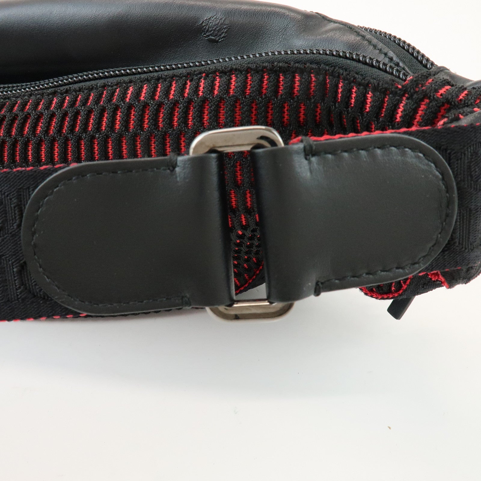 Christian Louboutin Paris New York City Leather Body Bag Black