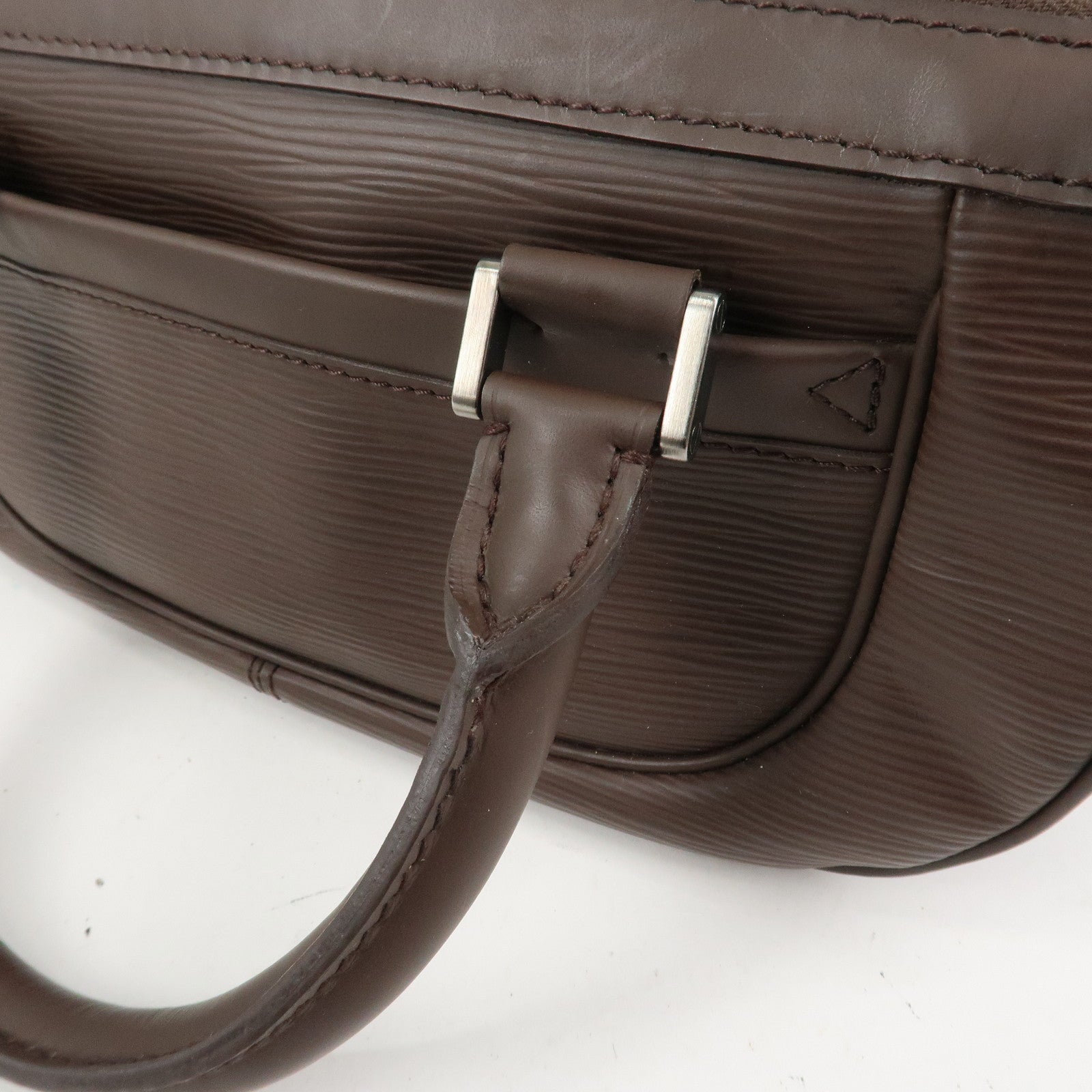 Louis Vuitton Epi Leather Dhanura Hand Bag Mocha M5891D