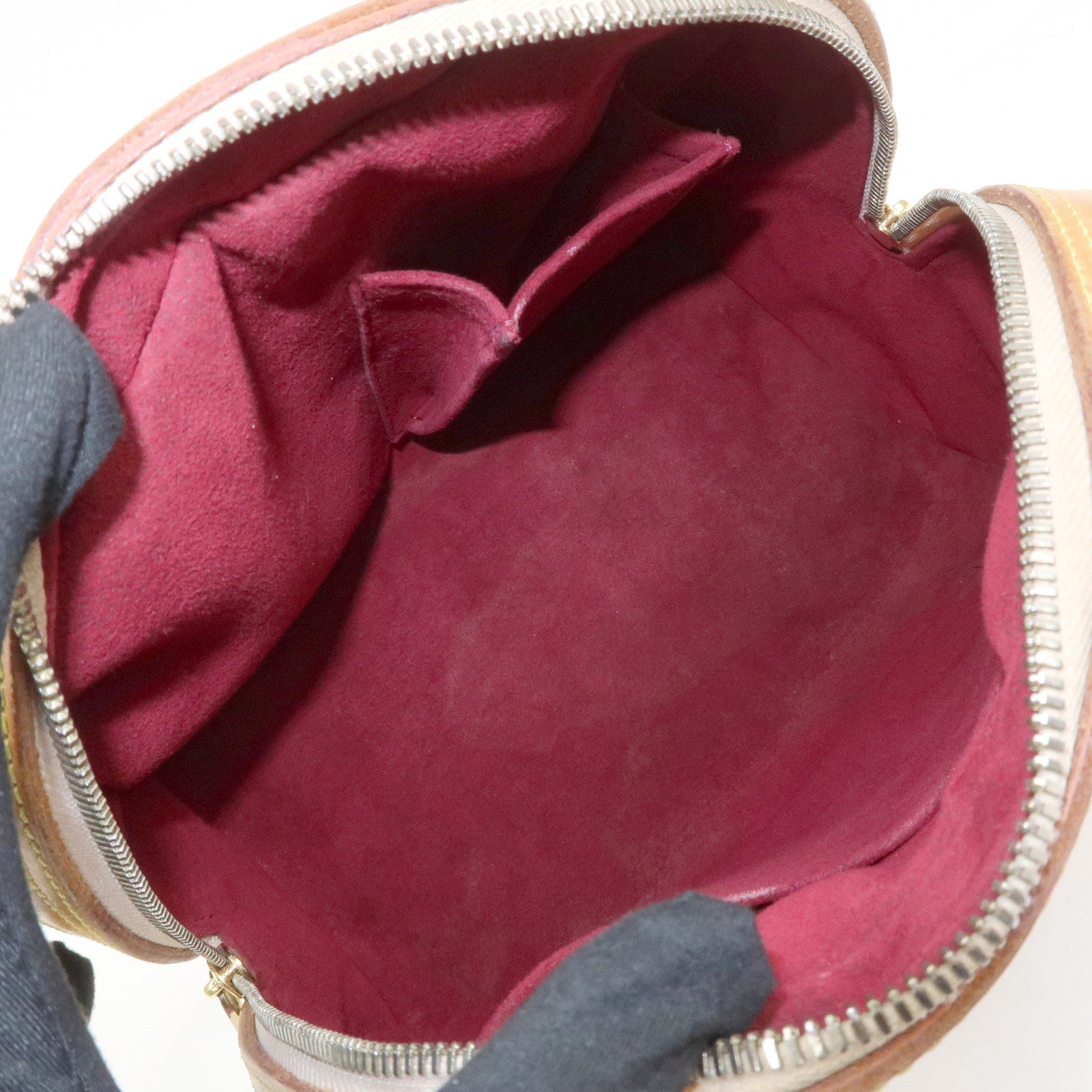 Louis Vuitton Monogram Multicolor Priscilla Hand Bag Blanc M40096