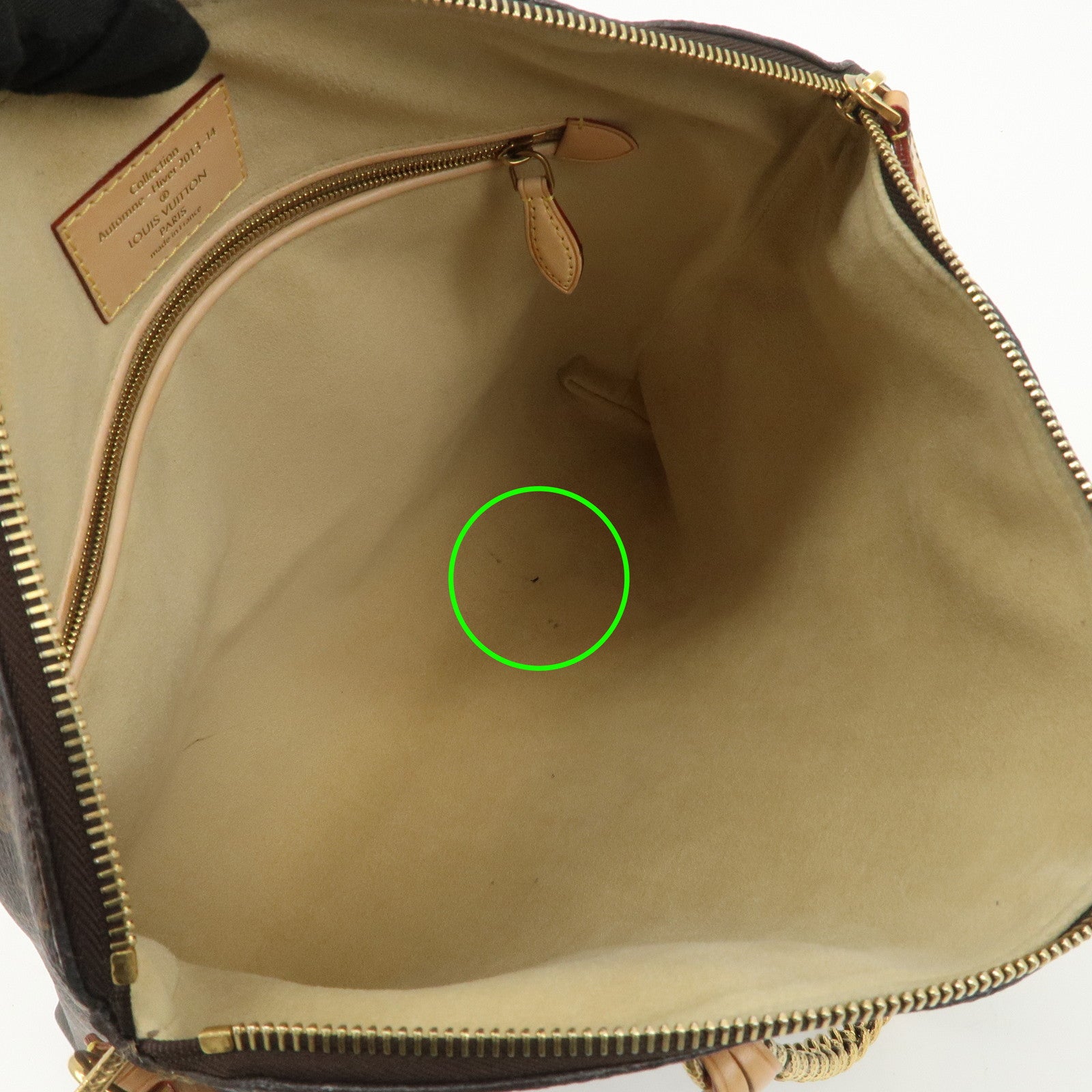 Louis Vuitton Monogram LockIt Chain 2013 Limited Hand Bag M40989