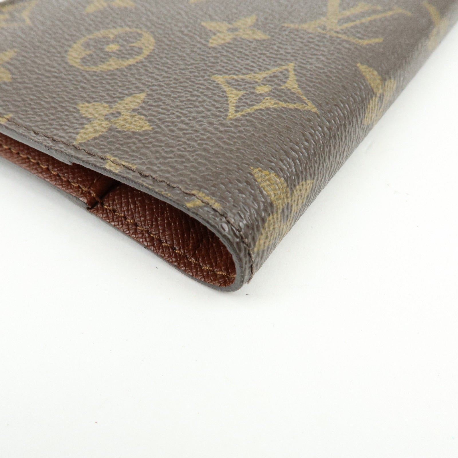 Louis Vuitton Monogram Agenda PM Planner Cover Brown R20005
