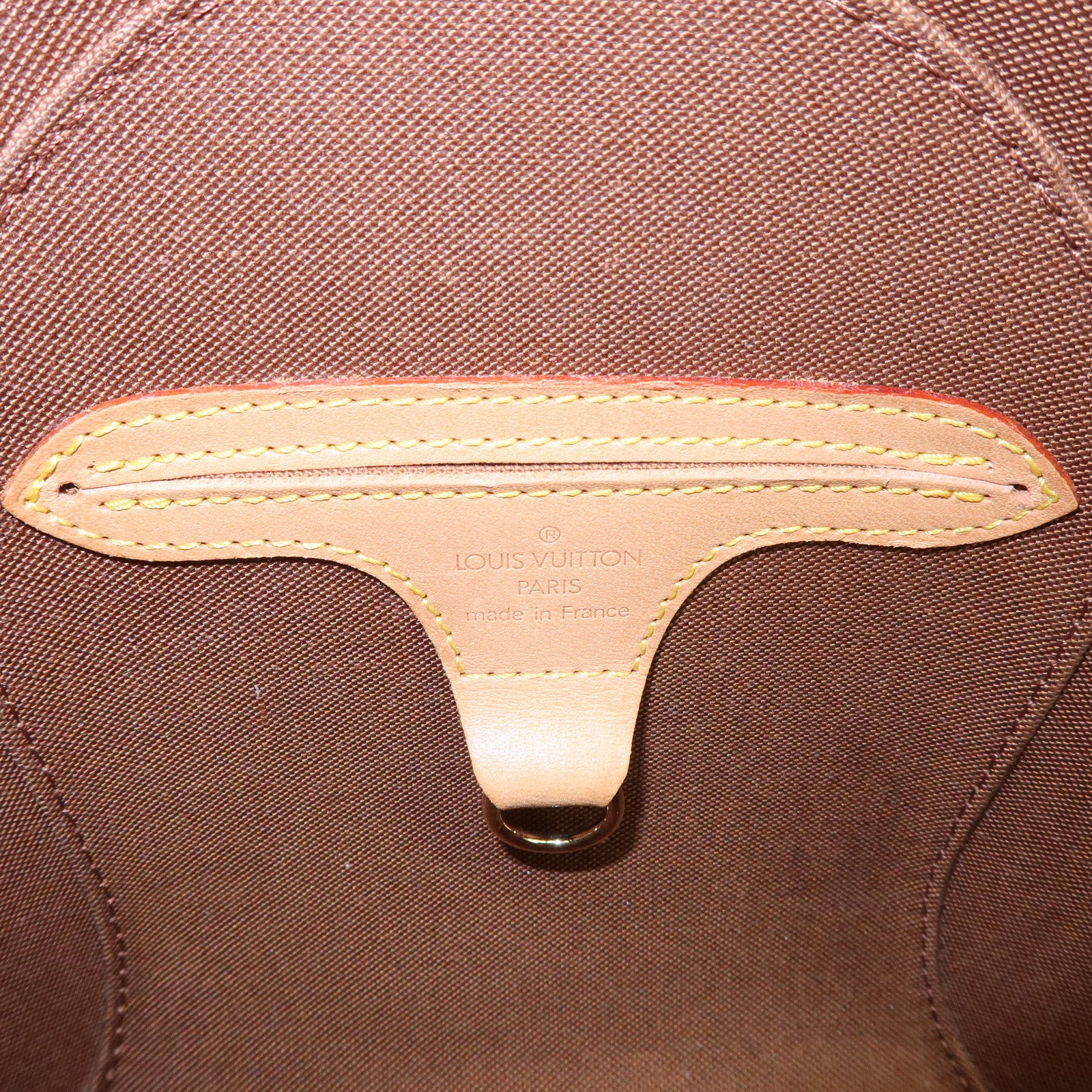 Louis Vuitton Monogram Ellipse PM Hand Bag Brown M51127 Used