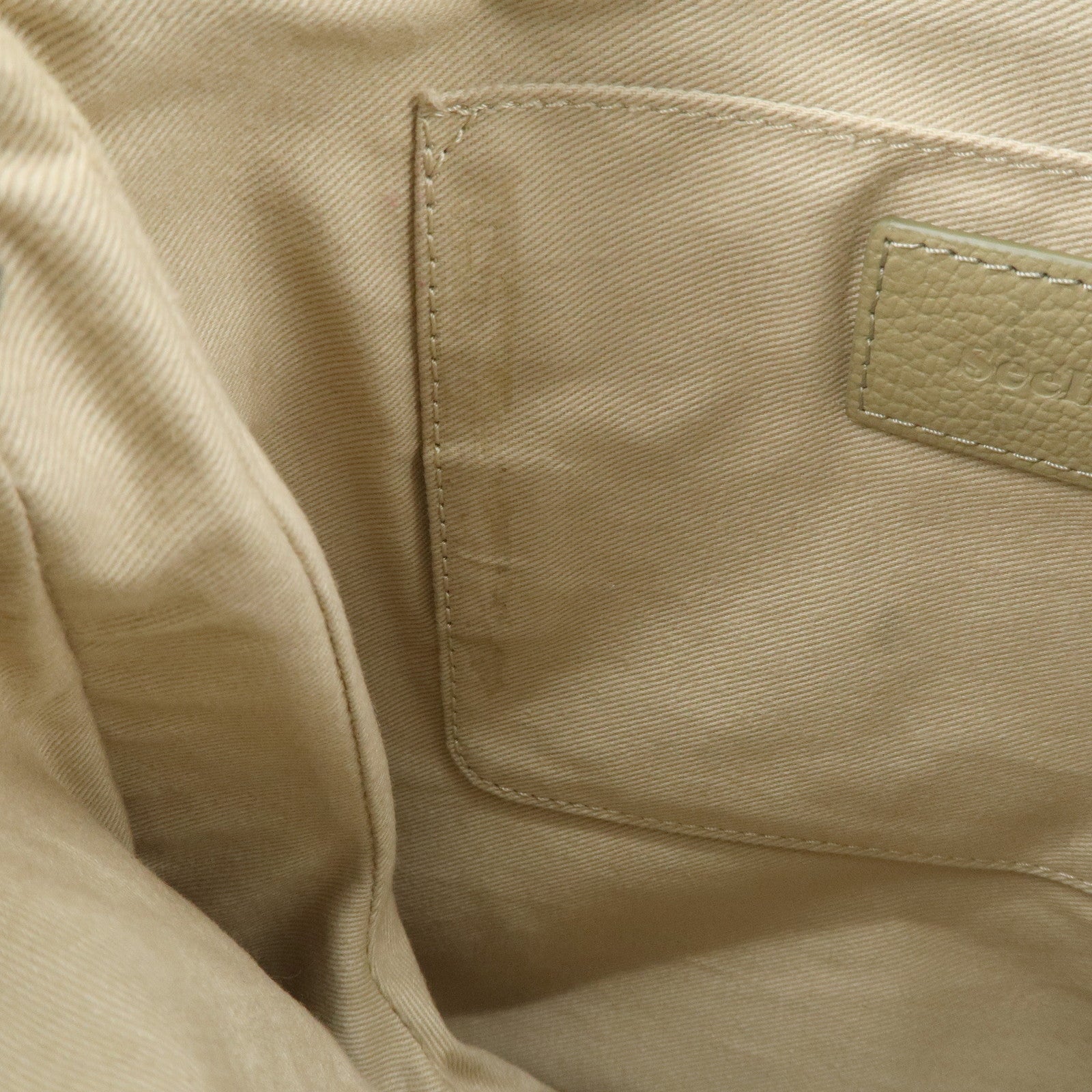 Chole See by Chlo・・スゥ Hana Leather Suede 2Way Bag Shoulder Bag Beige