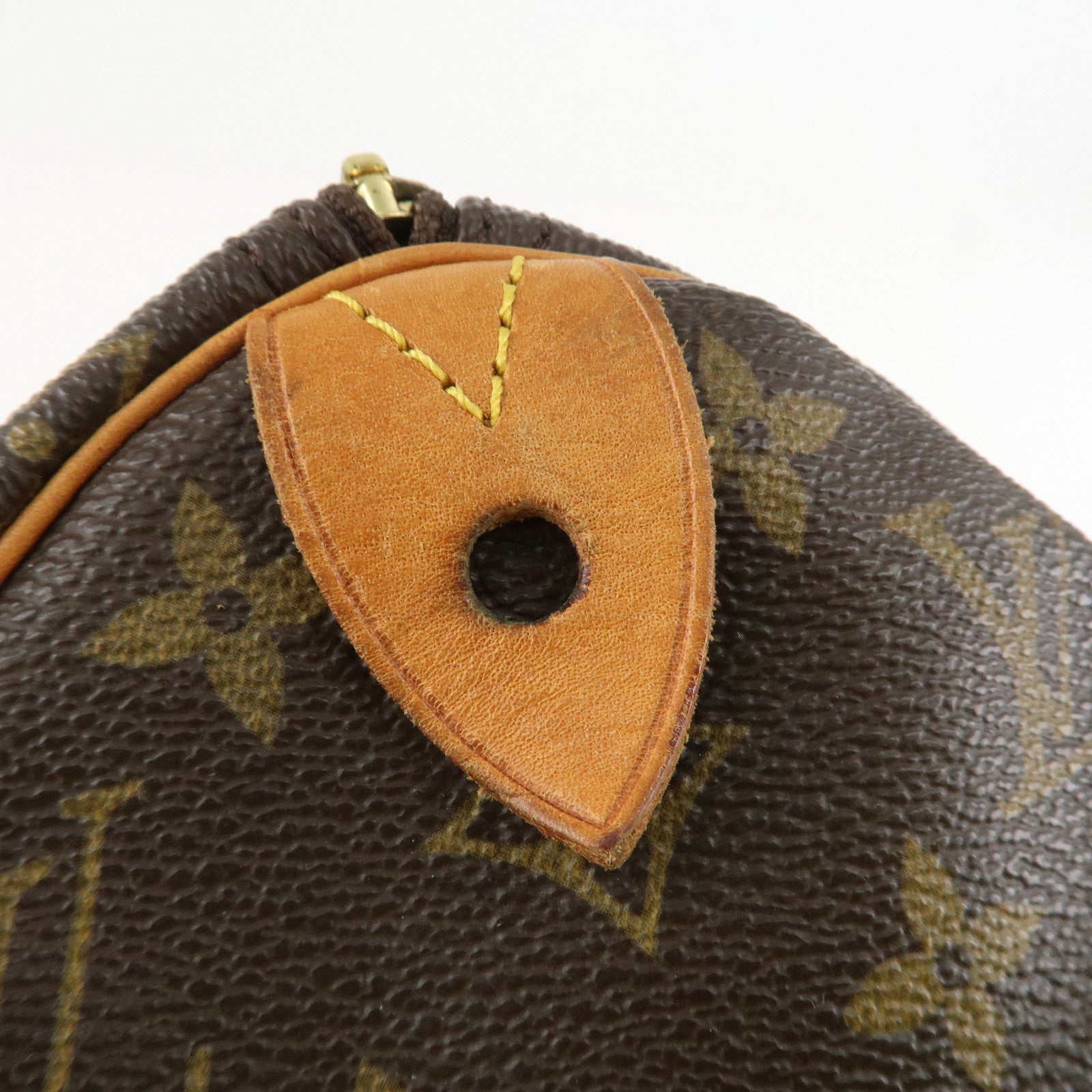 Louis Vuitton Monogram Speedy 40 Hand Bag Boston Bag M41522 Used