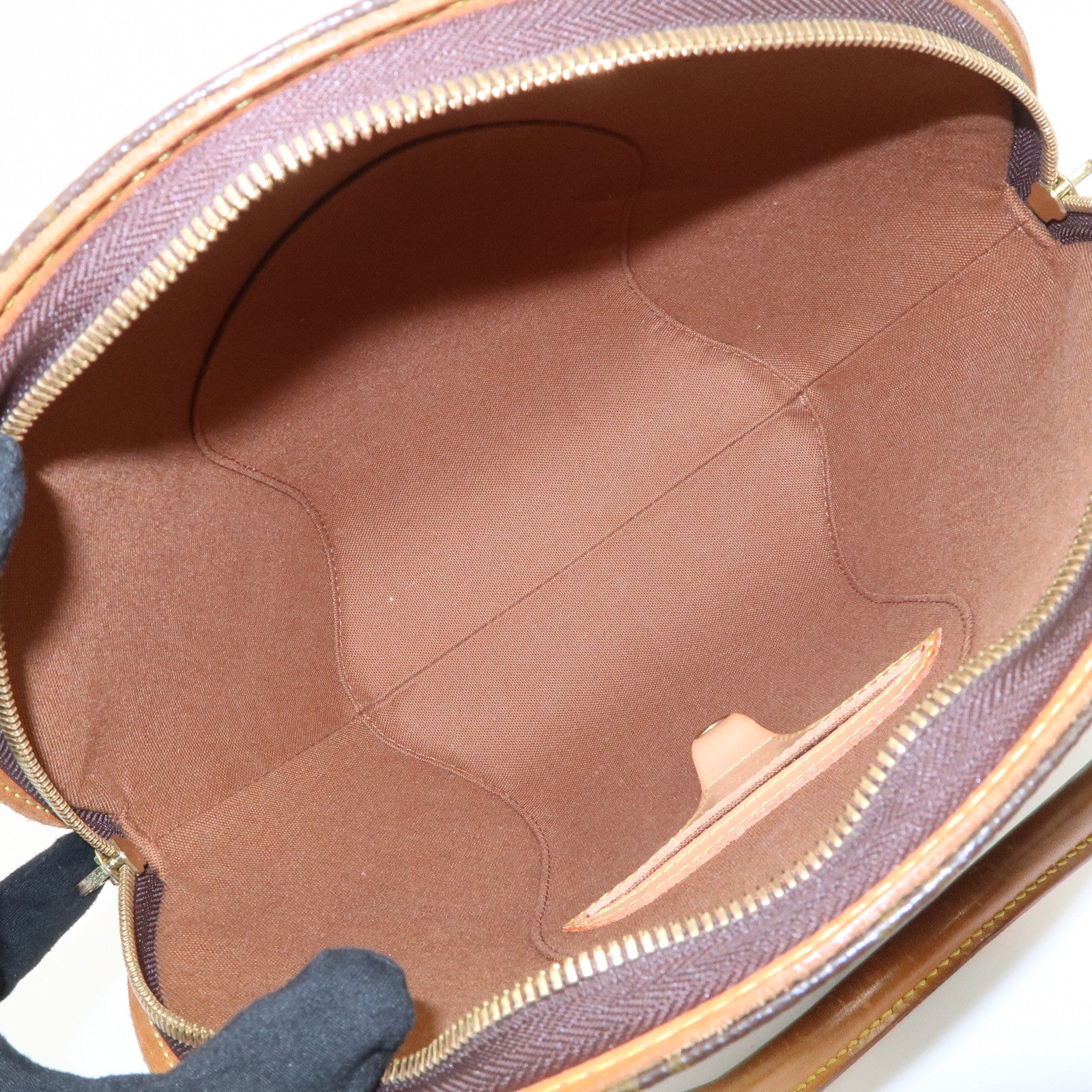 Louis Vuitton Monogram Canvas Ellipse PM Hand Bag Brown M51127