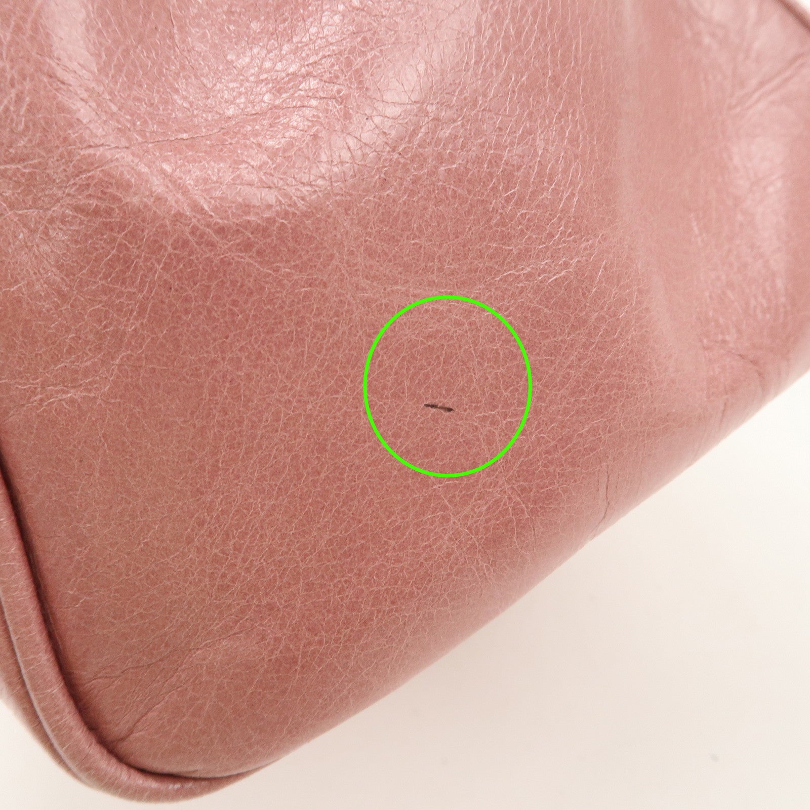 MIU MIU Vitello Lux 2Way Bag Hand Bag Shoulder Bag Pink RN0955