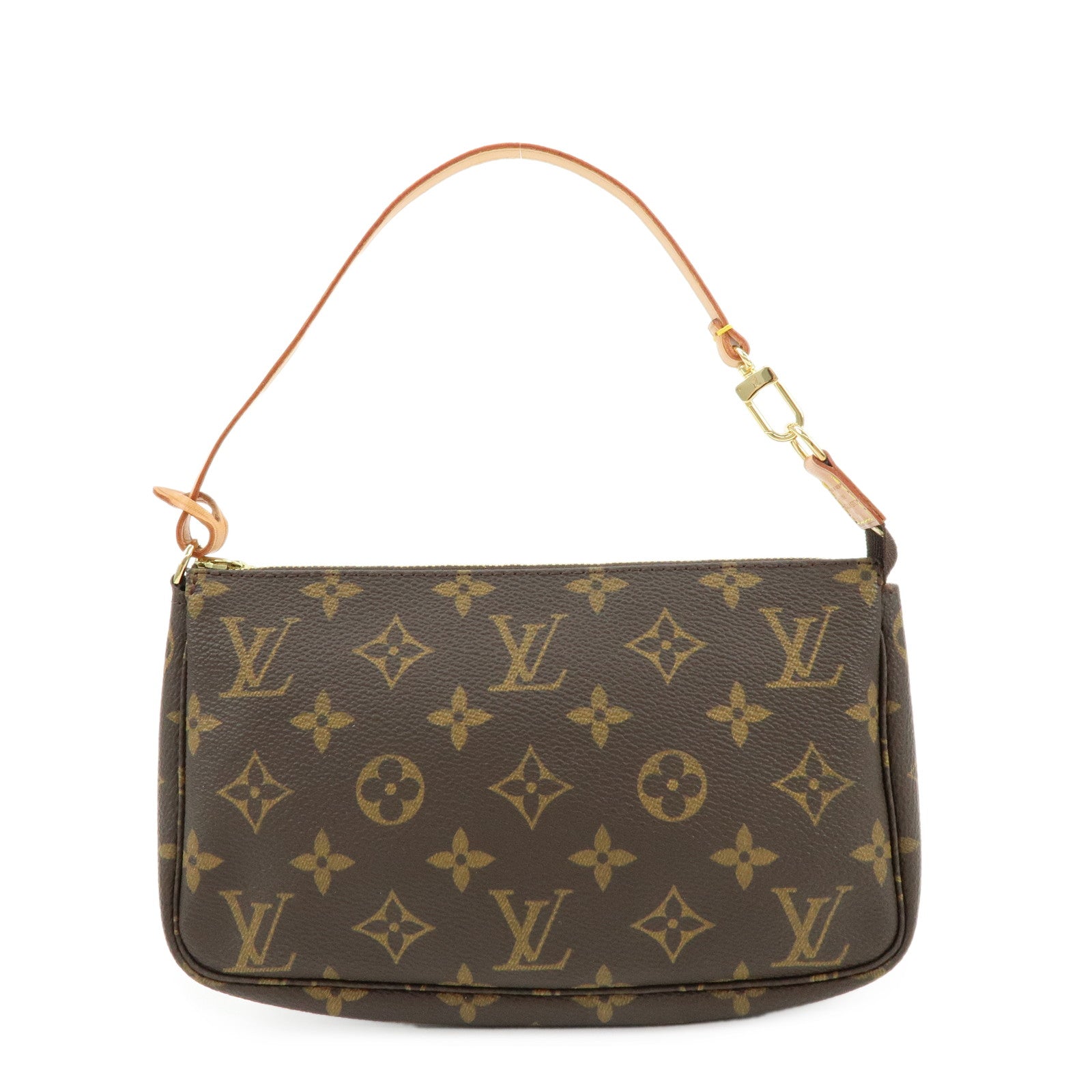 Louis Vuitton Monogram Pochette Accessoires Pouch Hand Bag M51980