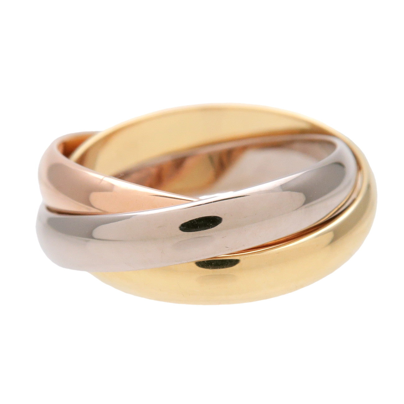 Cartier Trinity Ring MM K18 750YG/WG/PG #51 US5.5 EU51 HK12