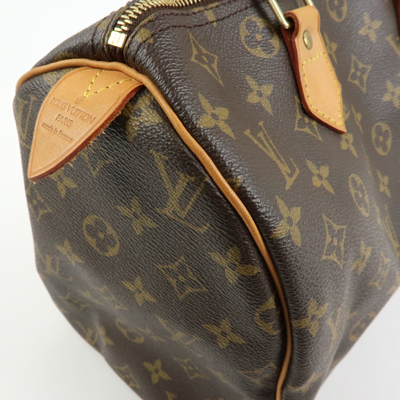 Louis Vuitton Monogram Speedy 30 Boston Bag Hand Bag Brown M41526