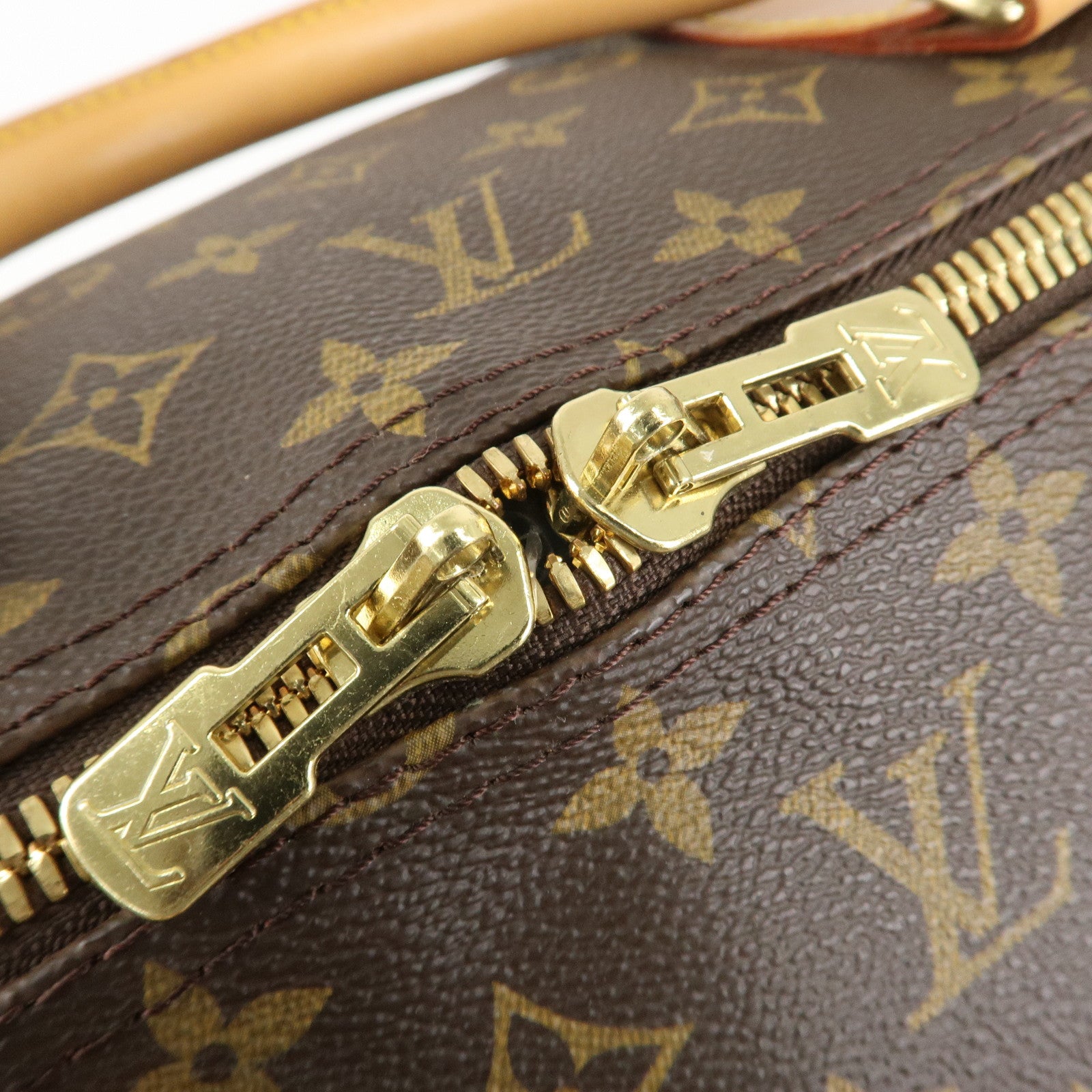 Louis Vuitton Monogram Keep All Bandouliere 60 Bag Brown M41412 Used