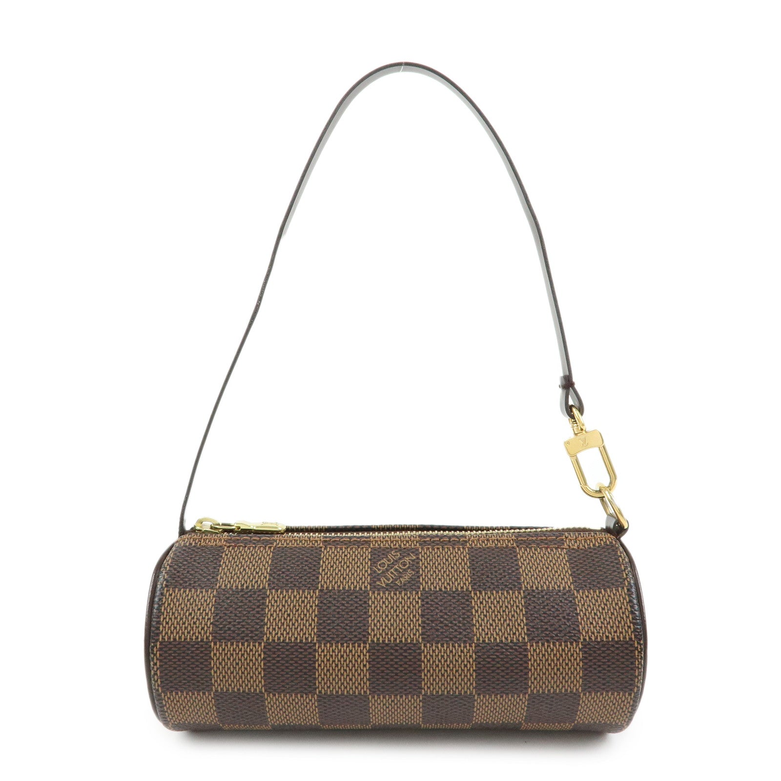 Louis Vuitton Damier Ebene Mini Pouch for Papillon Bag Brown