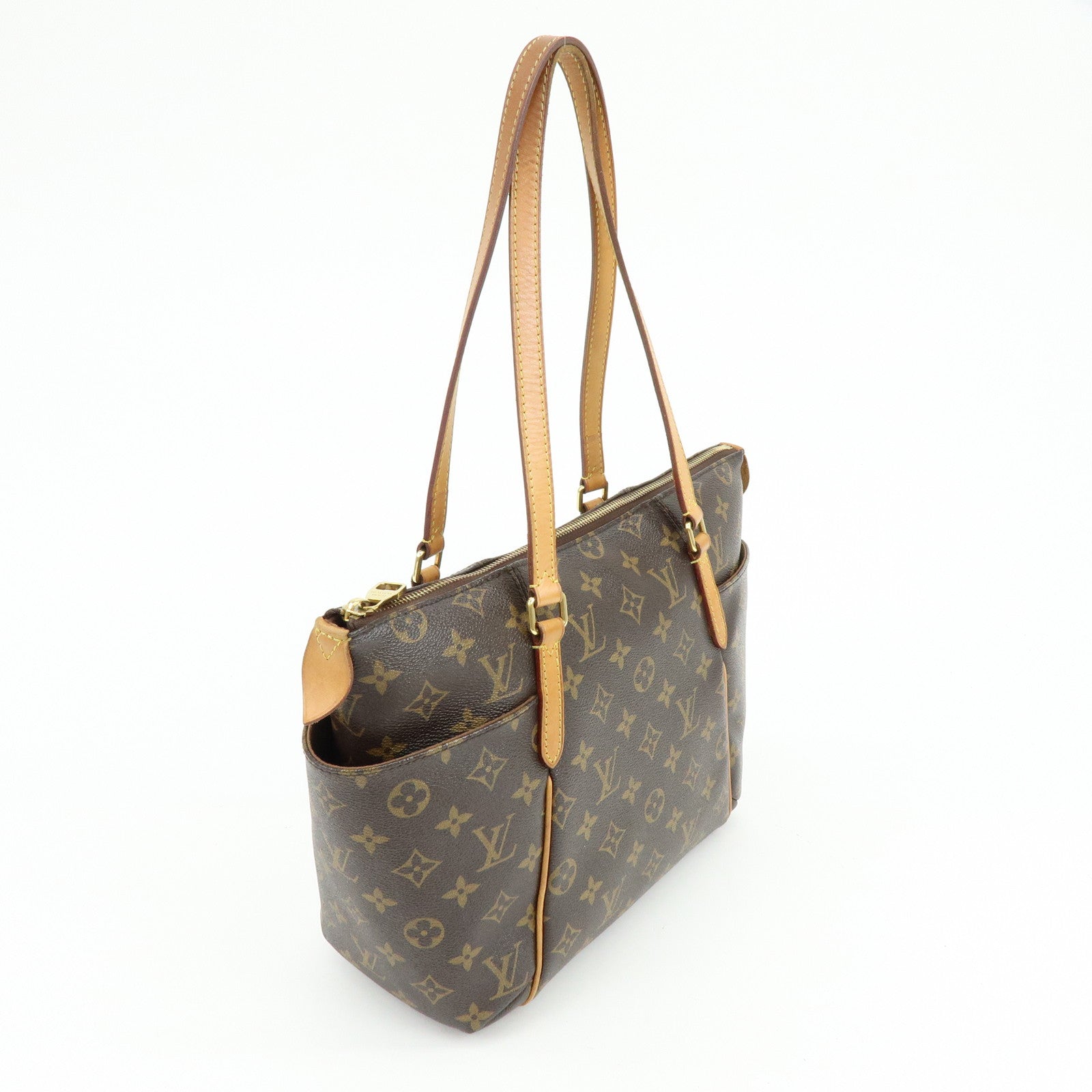 Louis Vuitton Monogram Totally PM Shoulder Bag Brown M56688