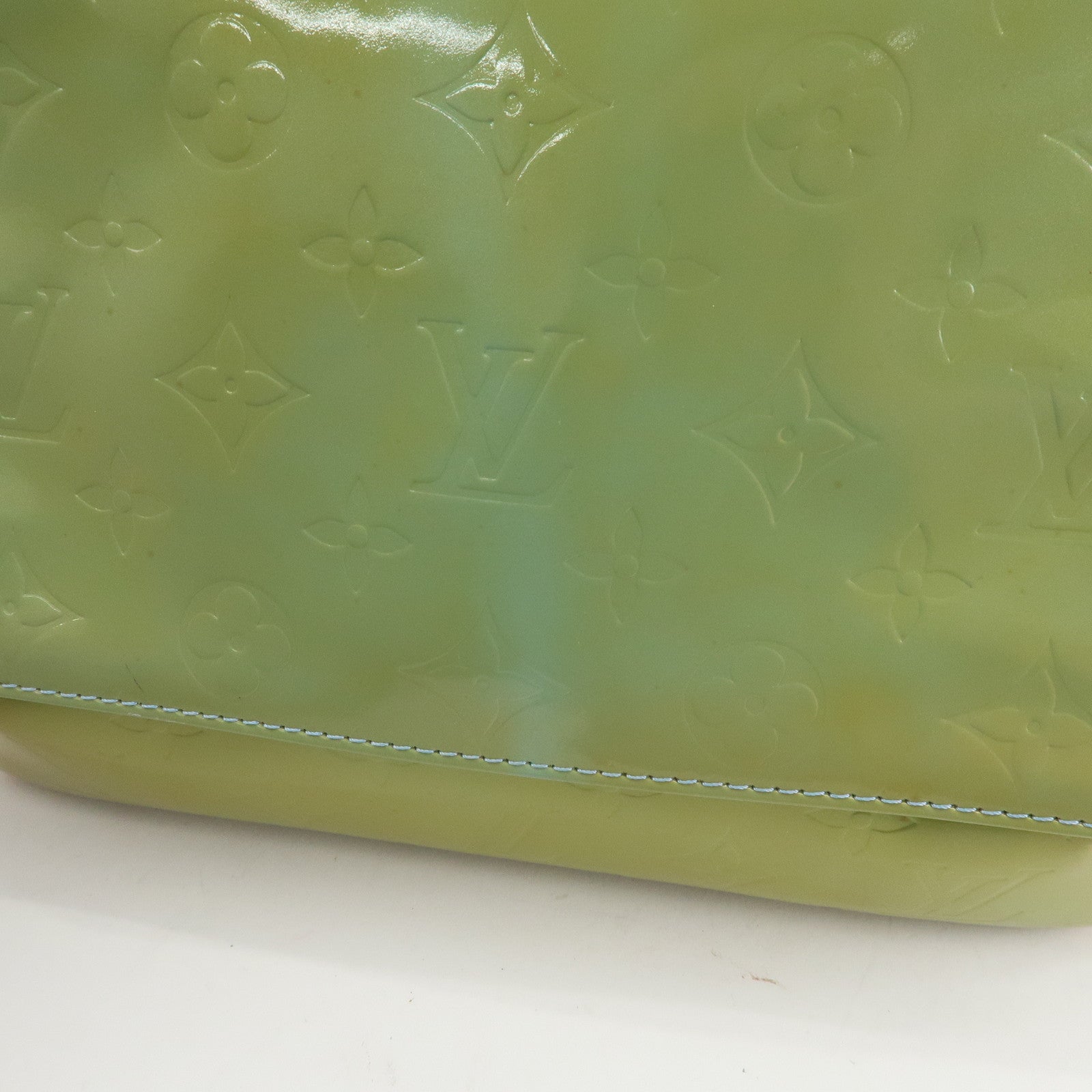 Louis Vuitton Vernis Thompson Street Shoulder Bag Baby Blue M91008