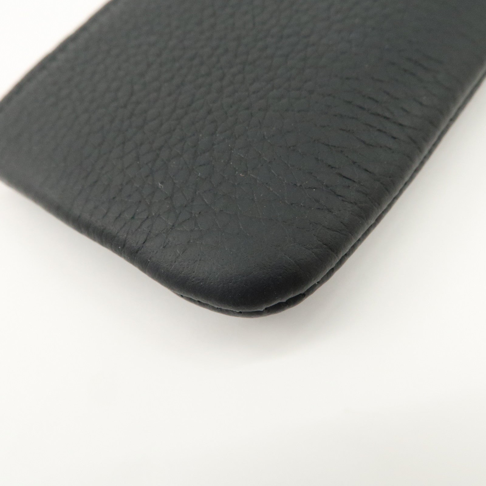 Louis Vuitton Aerogram Pochette Cles Coin Case Noir Black M81031 Used