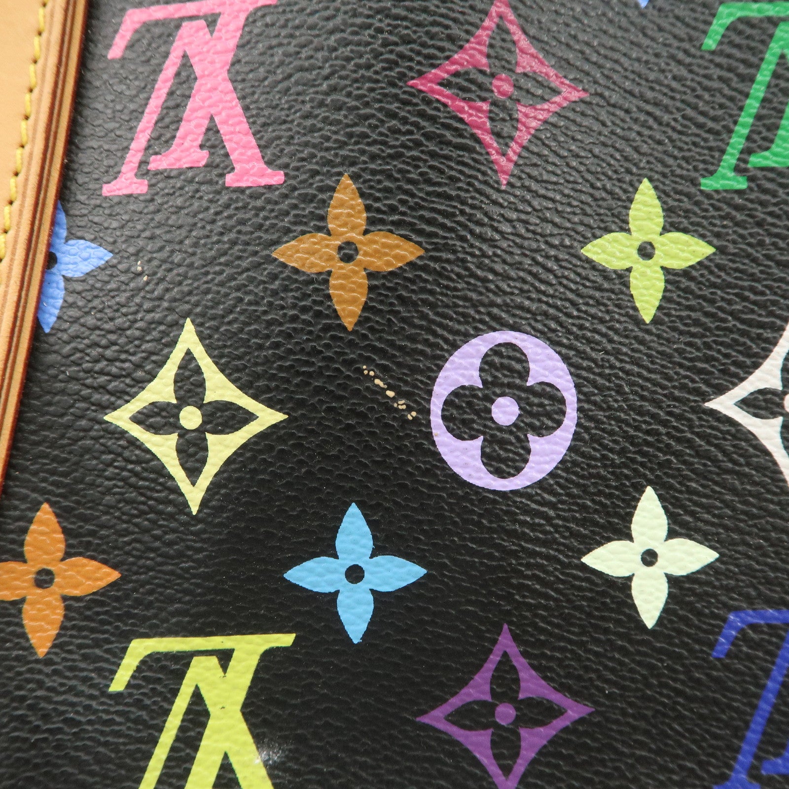 Louis Vuitton Monogram Multicolor Priscilla Hand Bag Noir M40097