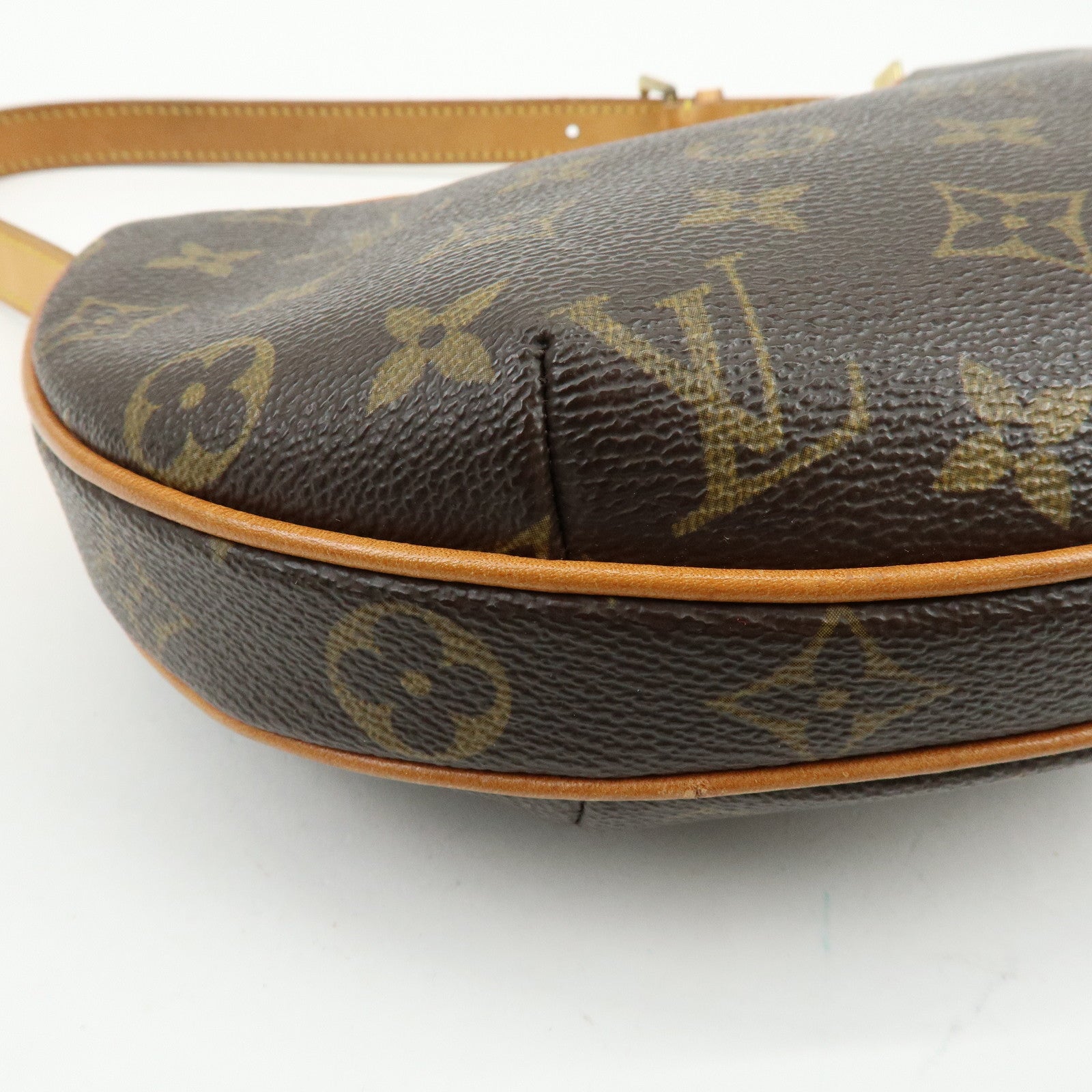 Louis Vuitton Monogram Pochette Croissant Shoulder Hand Bag M51510