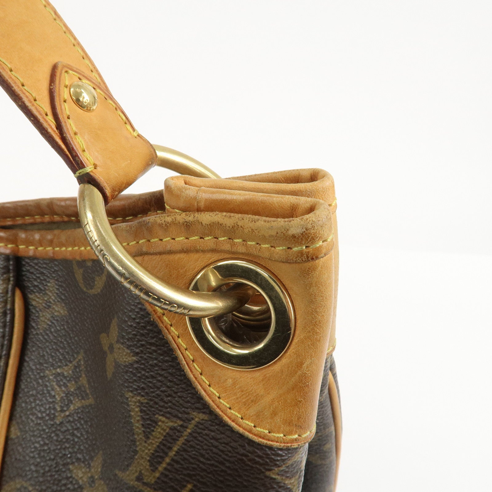 Louis Vuitton Monogram Galliera PM Shoulder Bag Brown M56382