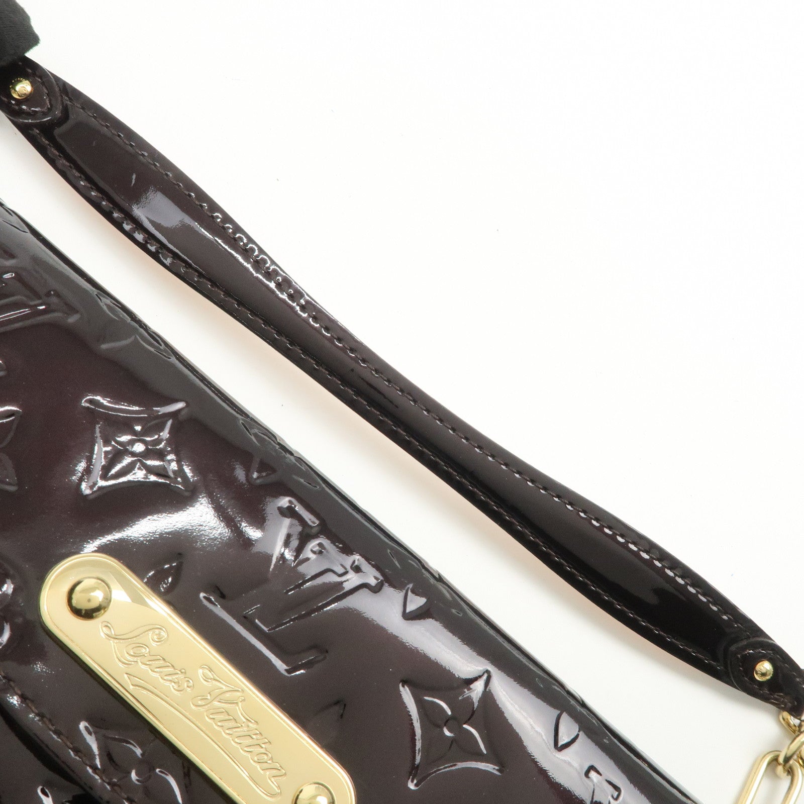 Louis Vuitton Monogram Vernis Sunset Boulevard Hand Bag M93542