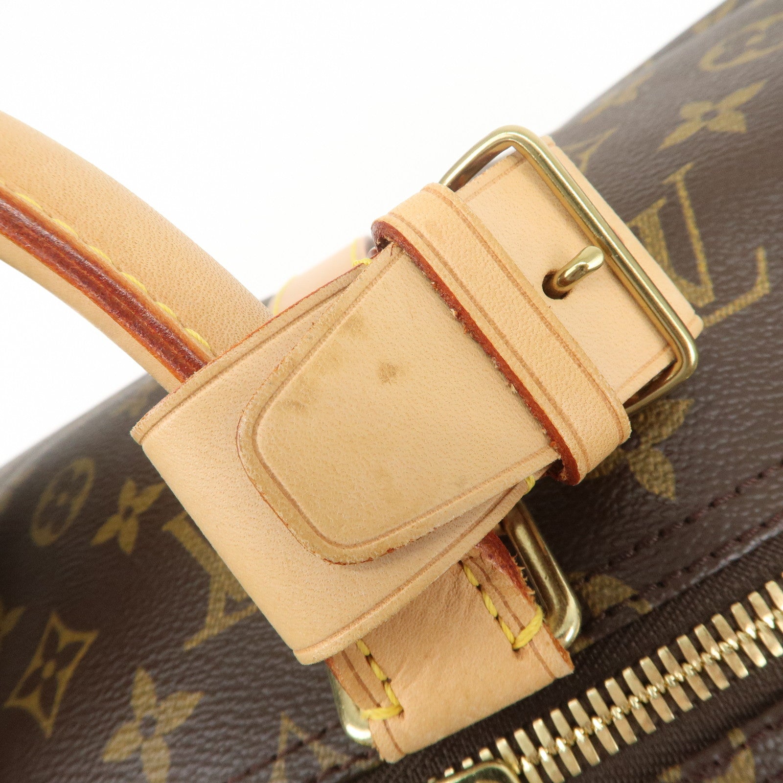 Louis Vuitton Monogram Keep All Bandouliere 50 Boston Bag M41416