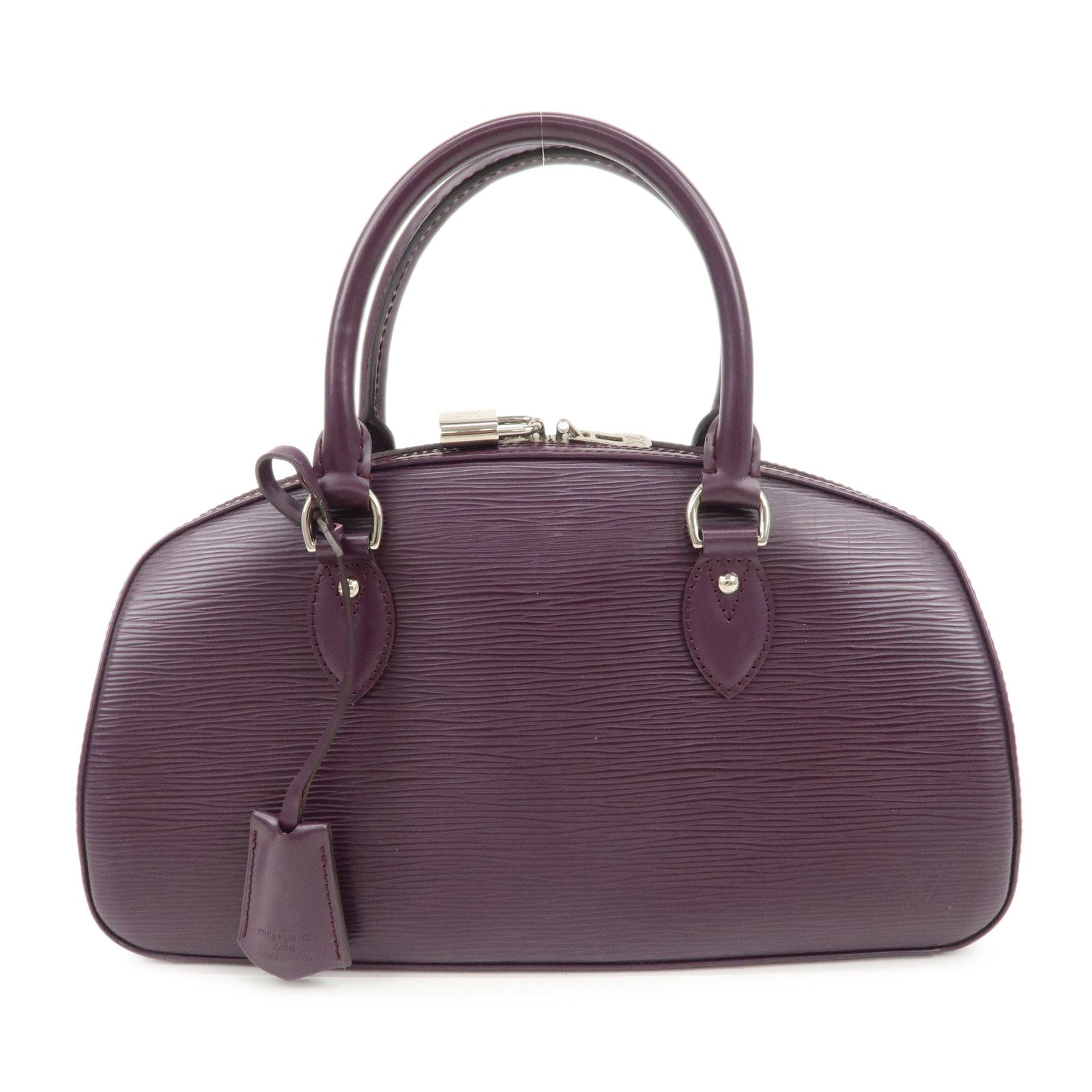 Louis Vuitton Epi Leather Jasmin Hand Bag Cassis M5285K Used