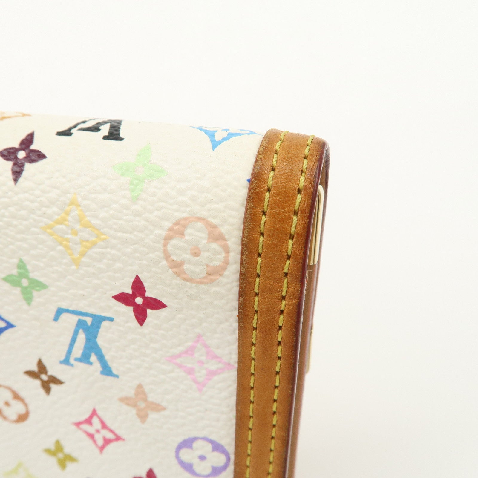 Louis Vuitton Monogram Multicolor Porte Trezor International M92659