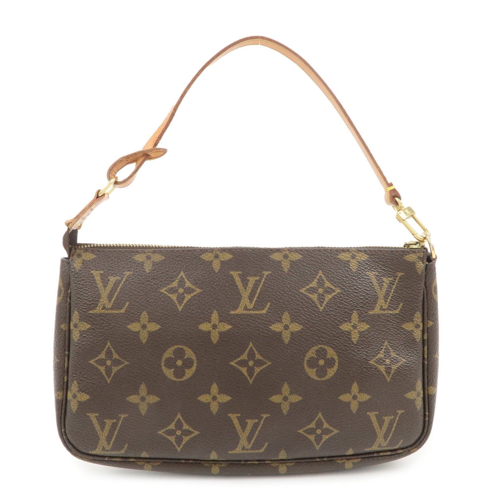 Louis Vuitton Monogram Pochette Accessoires Pouch Hand Bag M51980