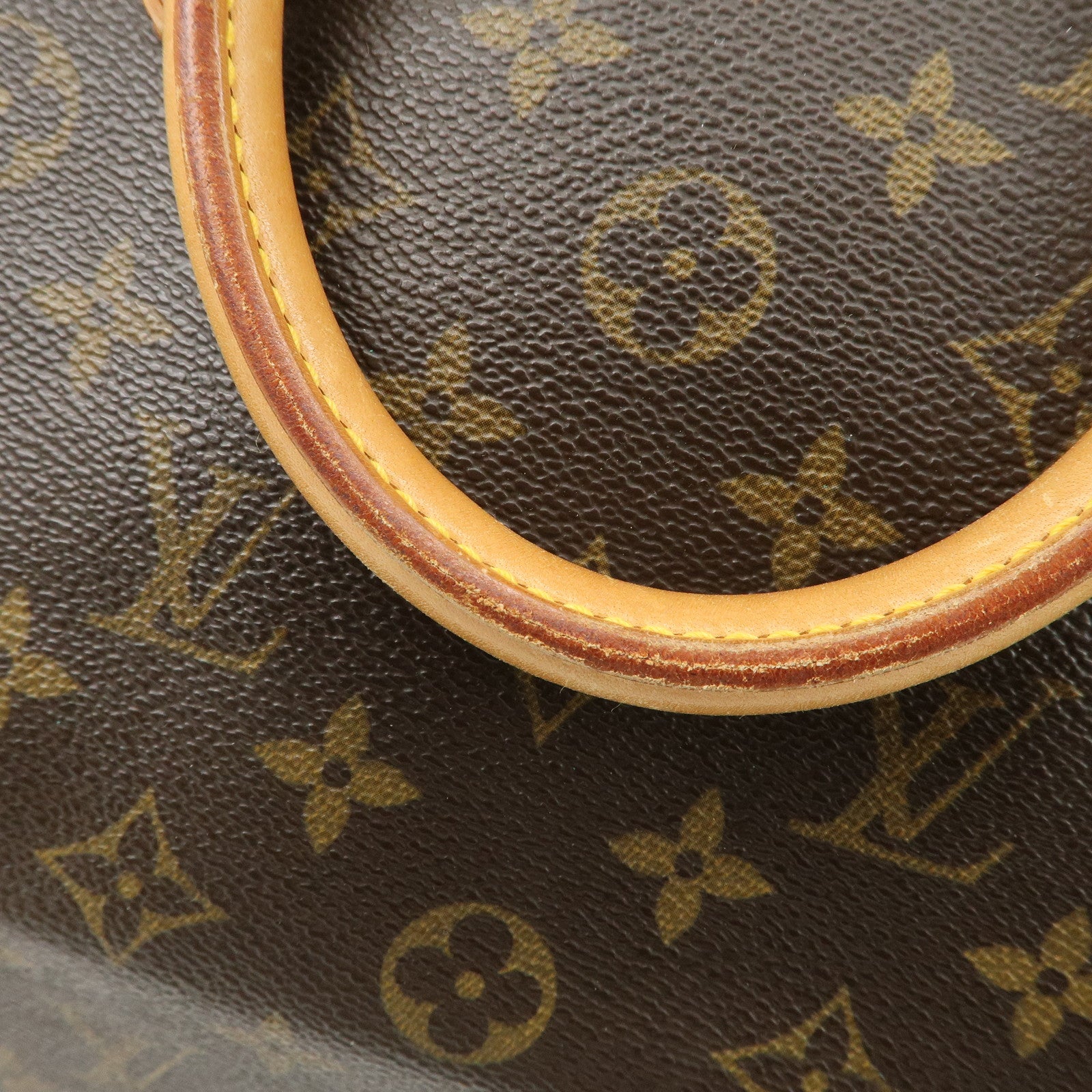 Louis Vuitton Monogram Speedy 35 Boston Bag Brown M41524
