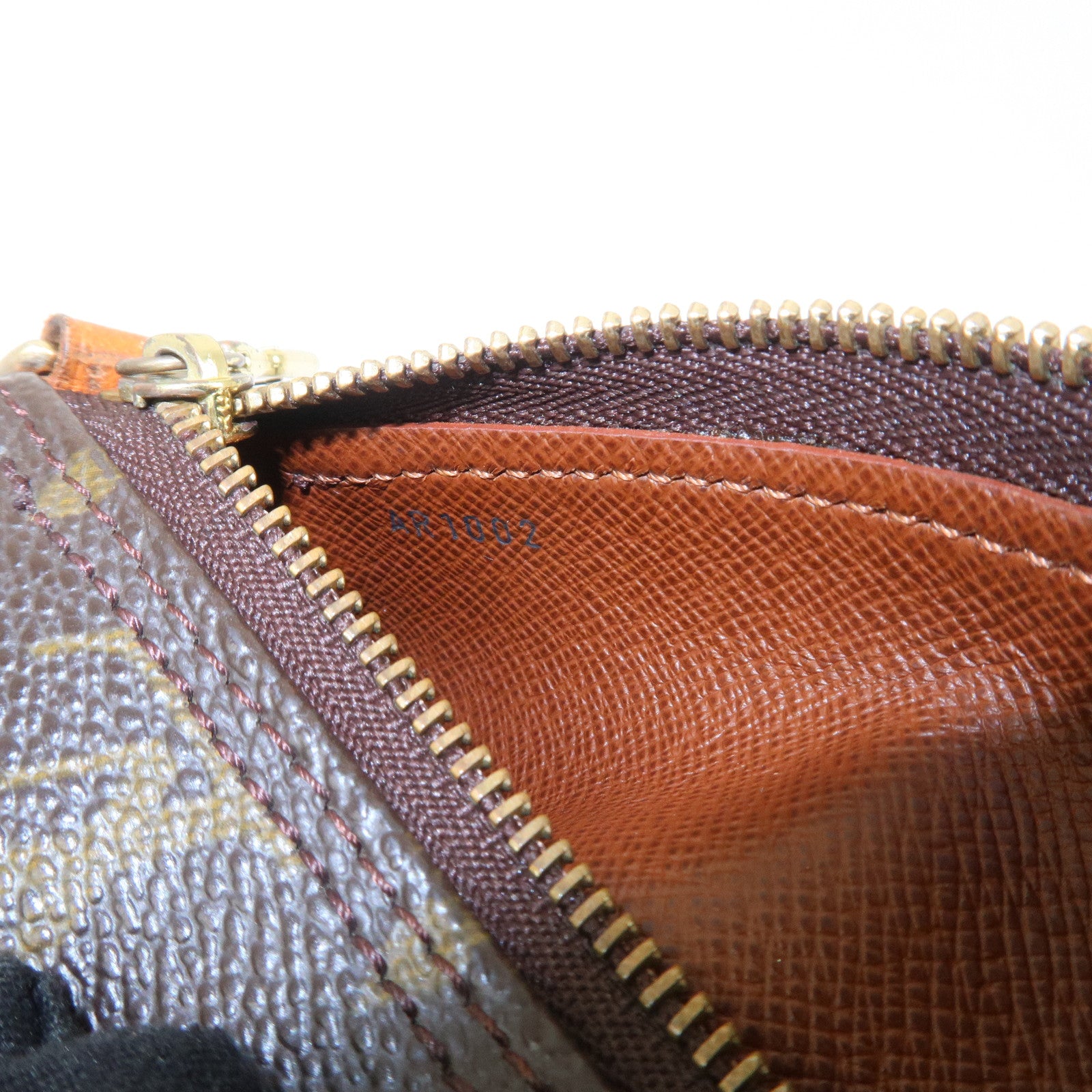 Louis Vuitton Monogram Canvas Mini Pouch for Papillon Bag Brown