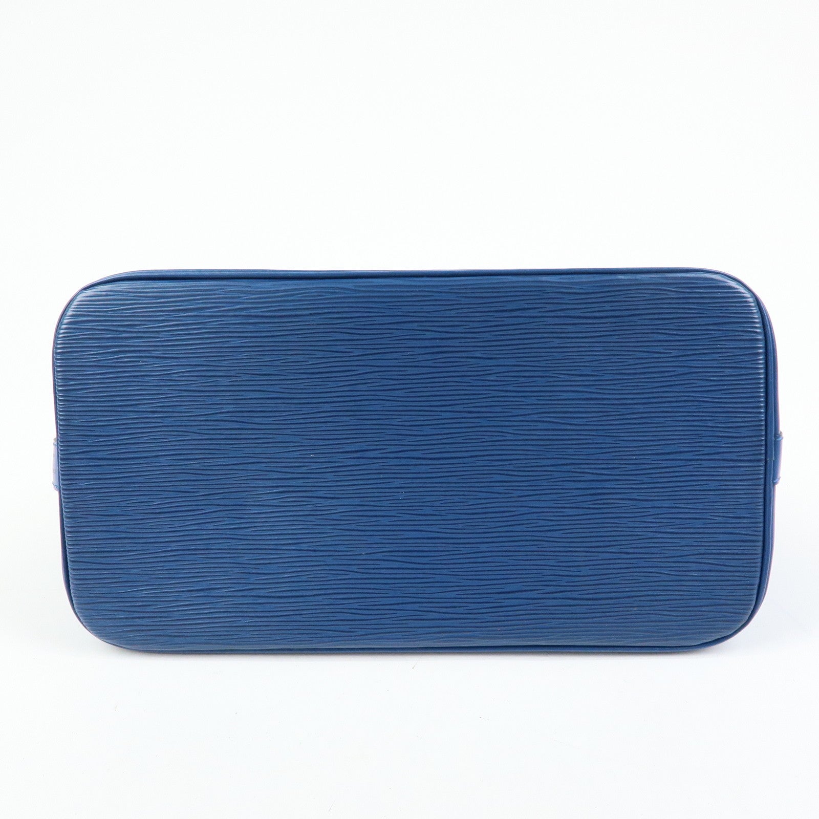 Louis Vuitton Epi Leather Alma Hand Bag Toledo Blue M52145