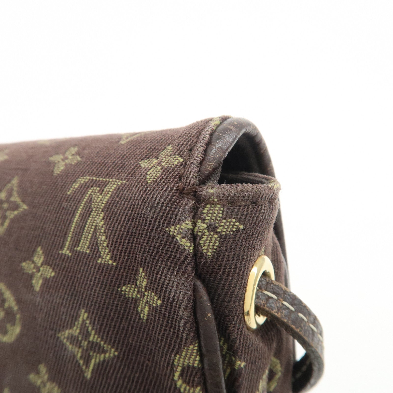 Louis Vuitton Monogram Mini Lin Pochette Cancun Ebene M95313