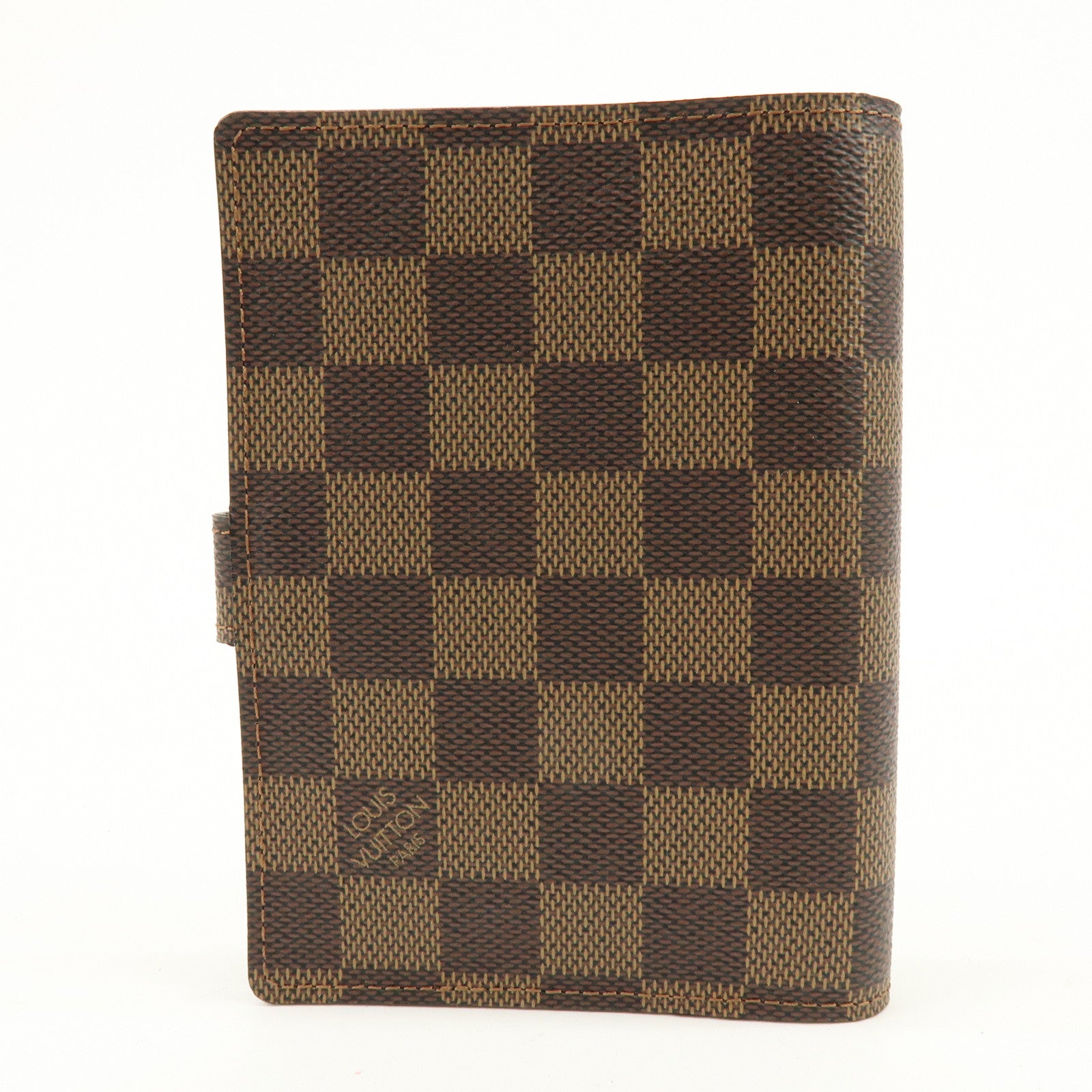 Louis Vuitton Damier Agenda PM Planner Cover Damier Ebene R20700