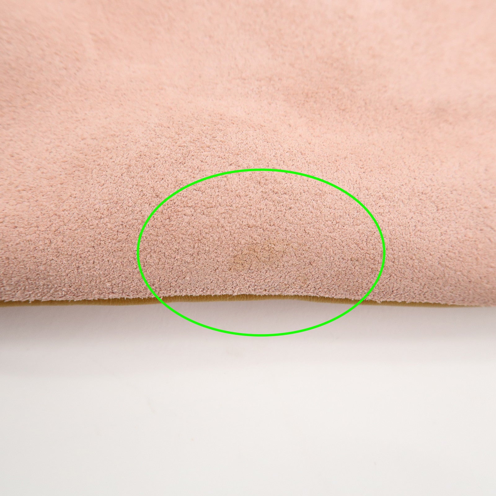 GUCCI Bamboo Suede Leather Shoulder Bag Hand Bag Pink 001.4096