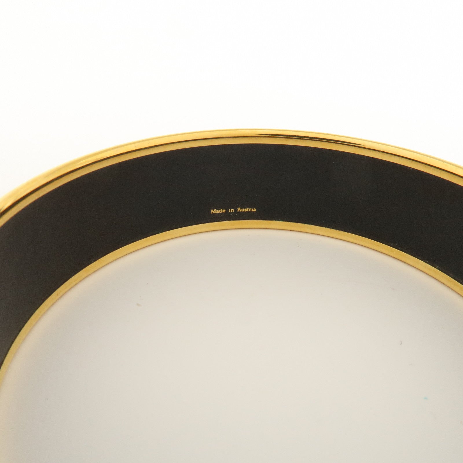 HERMES Email GM Bangle Bracelet Blue Multicolor